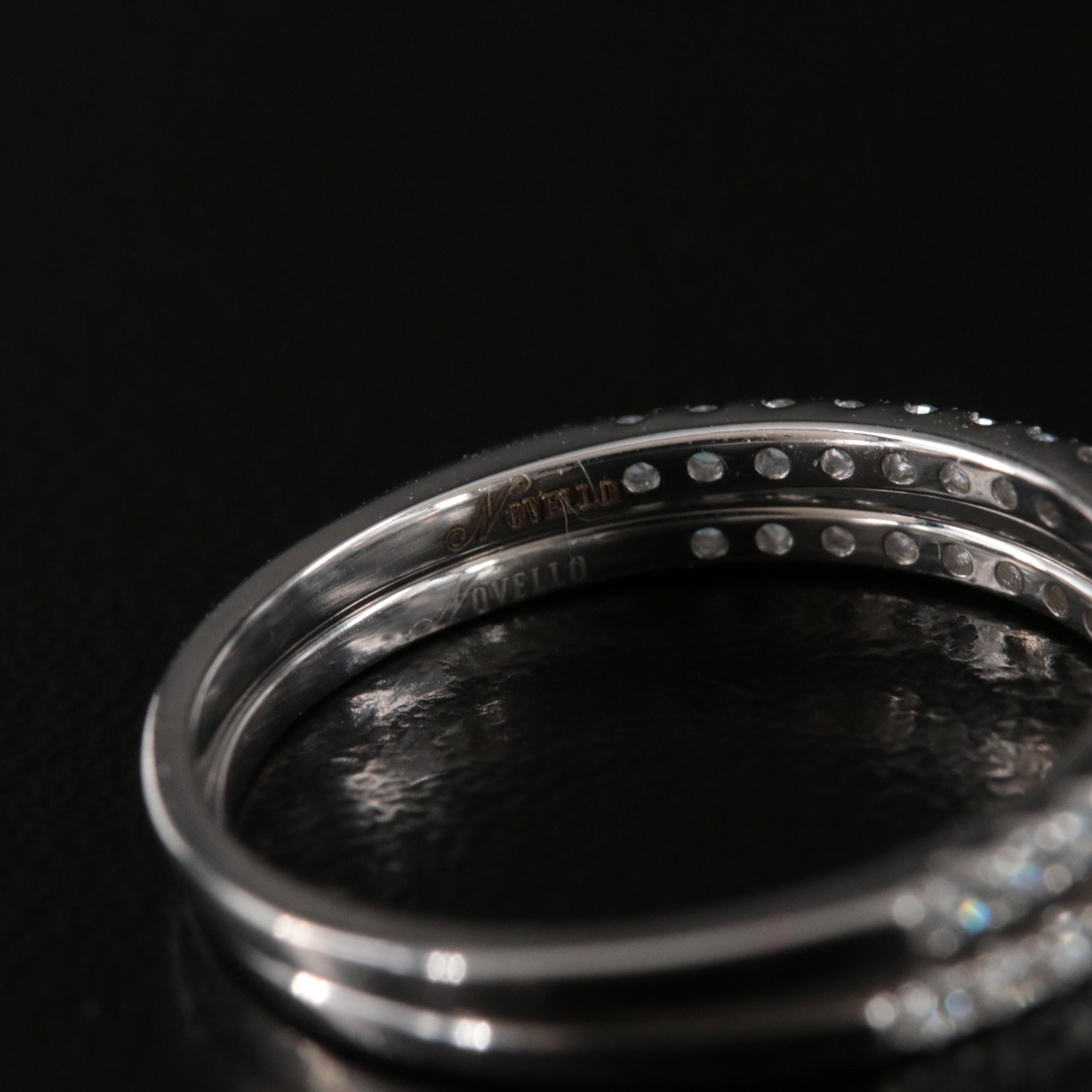 14K 1.33 CTW Lab Grown Diamond Ring and Band Set