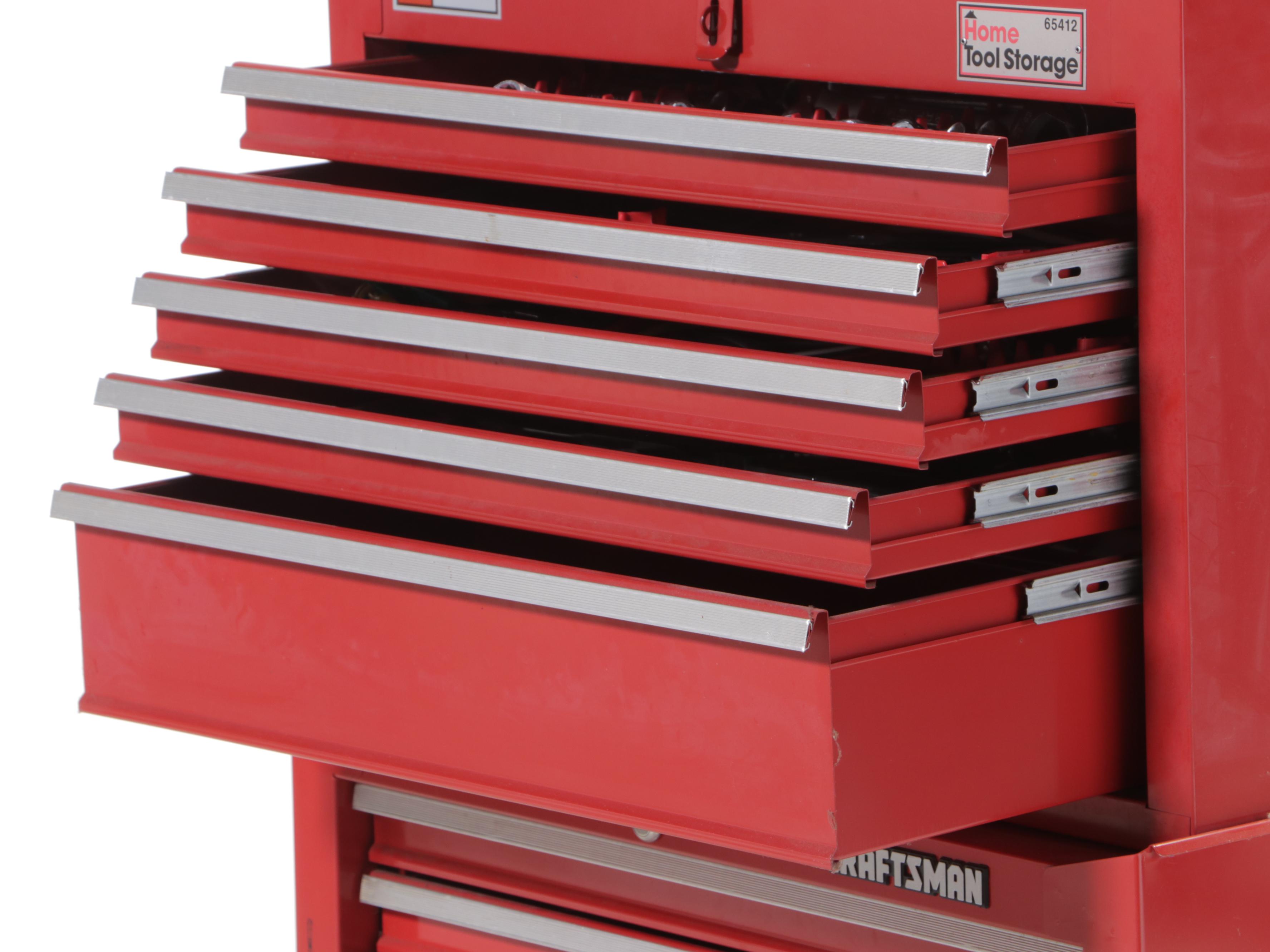 Sears/Craftsman Steel Tool Chest with Tools and Accessories