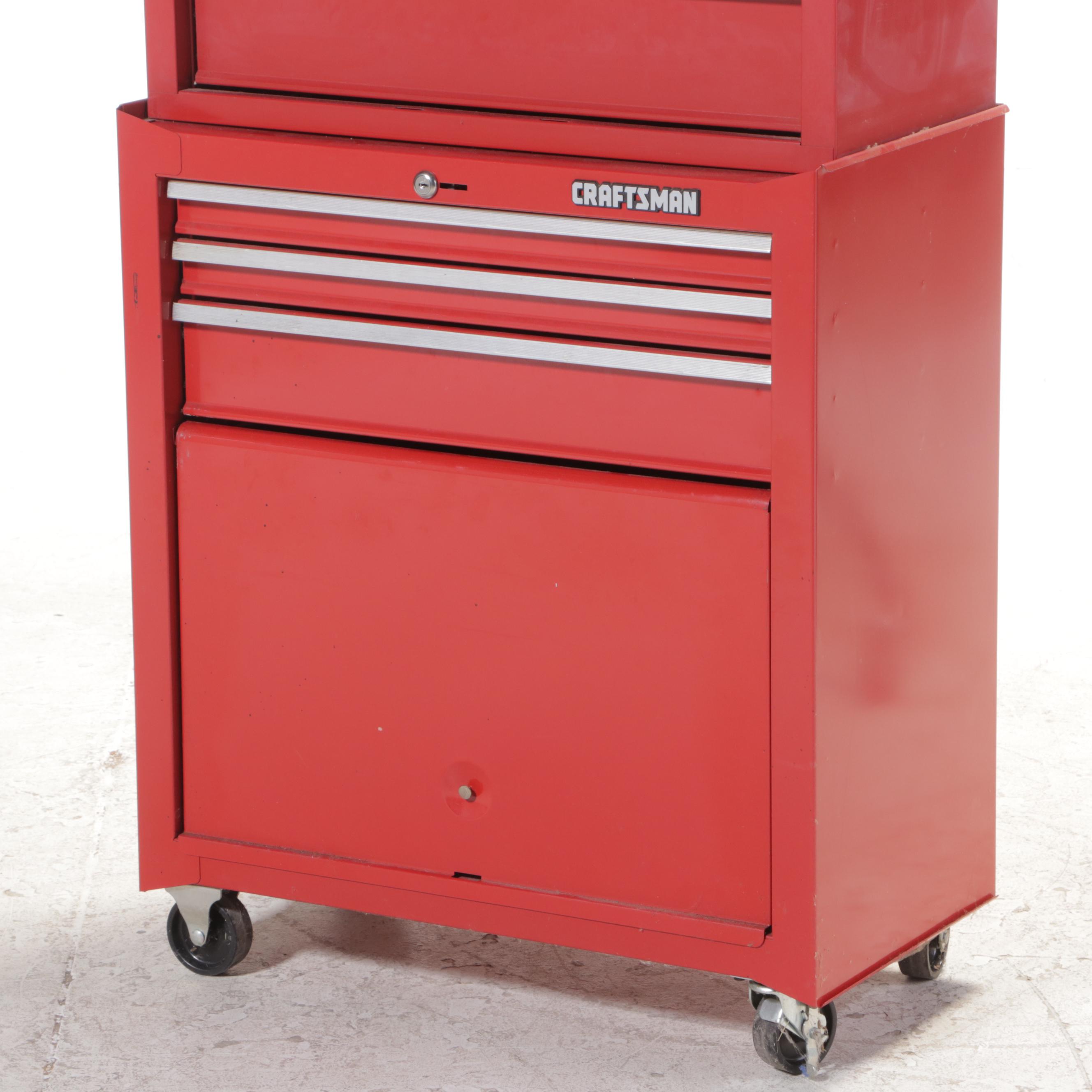 Sears/Craftsman Steel Tool Chest with Tools and Accessories