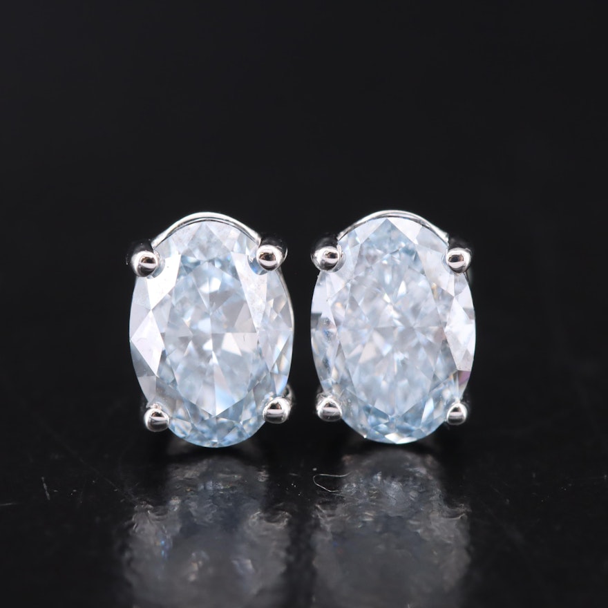 14K 1.50 CTW Lab Grown Diamond Stud Earrings