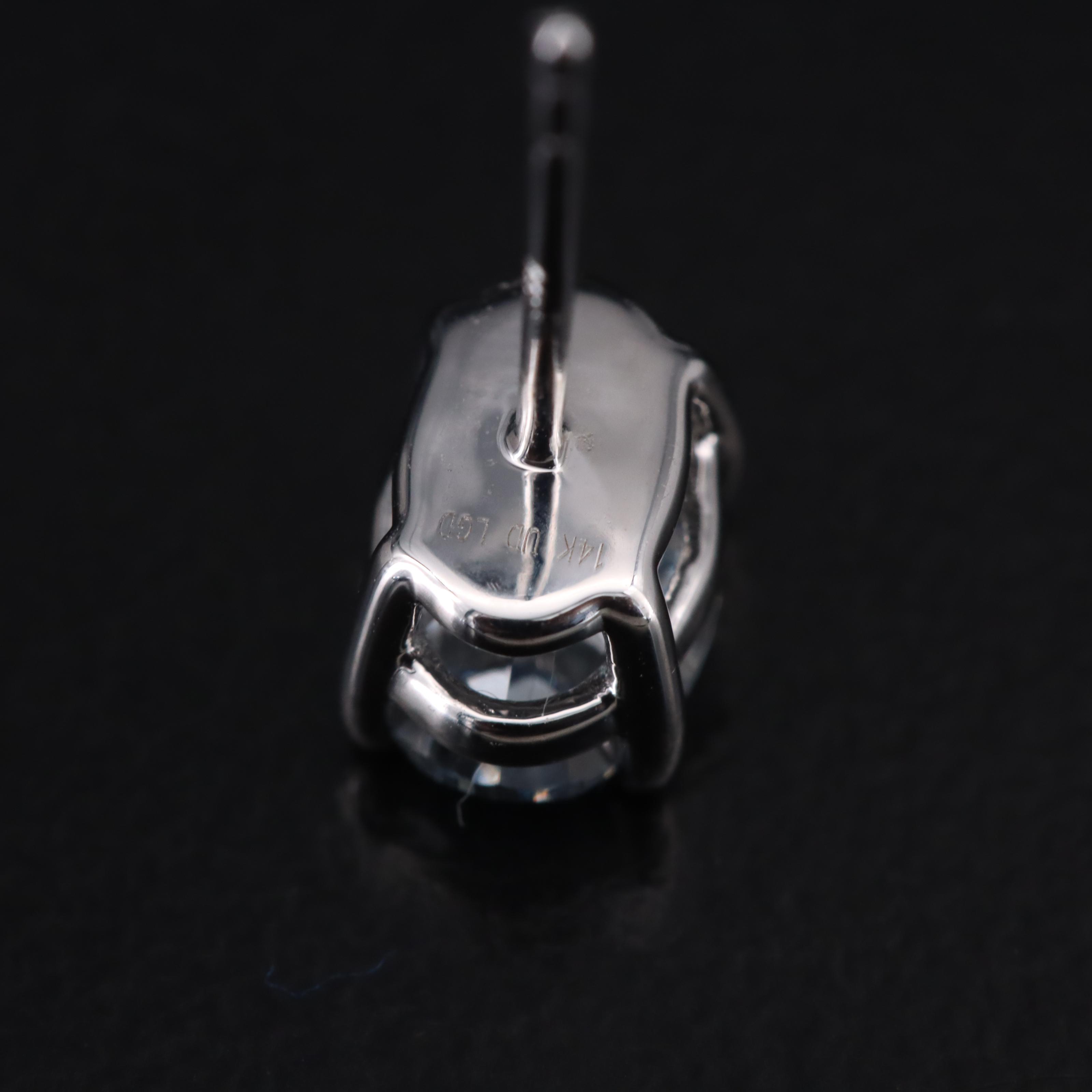 14K 1.50 CTW Lab Grown Diamond Stud Earrings