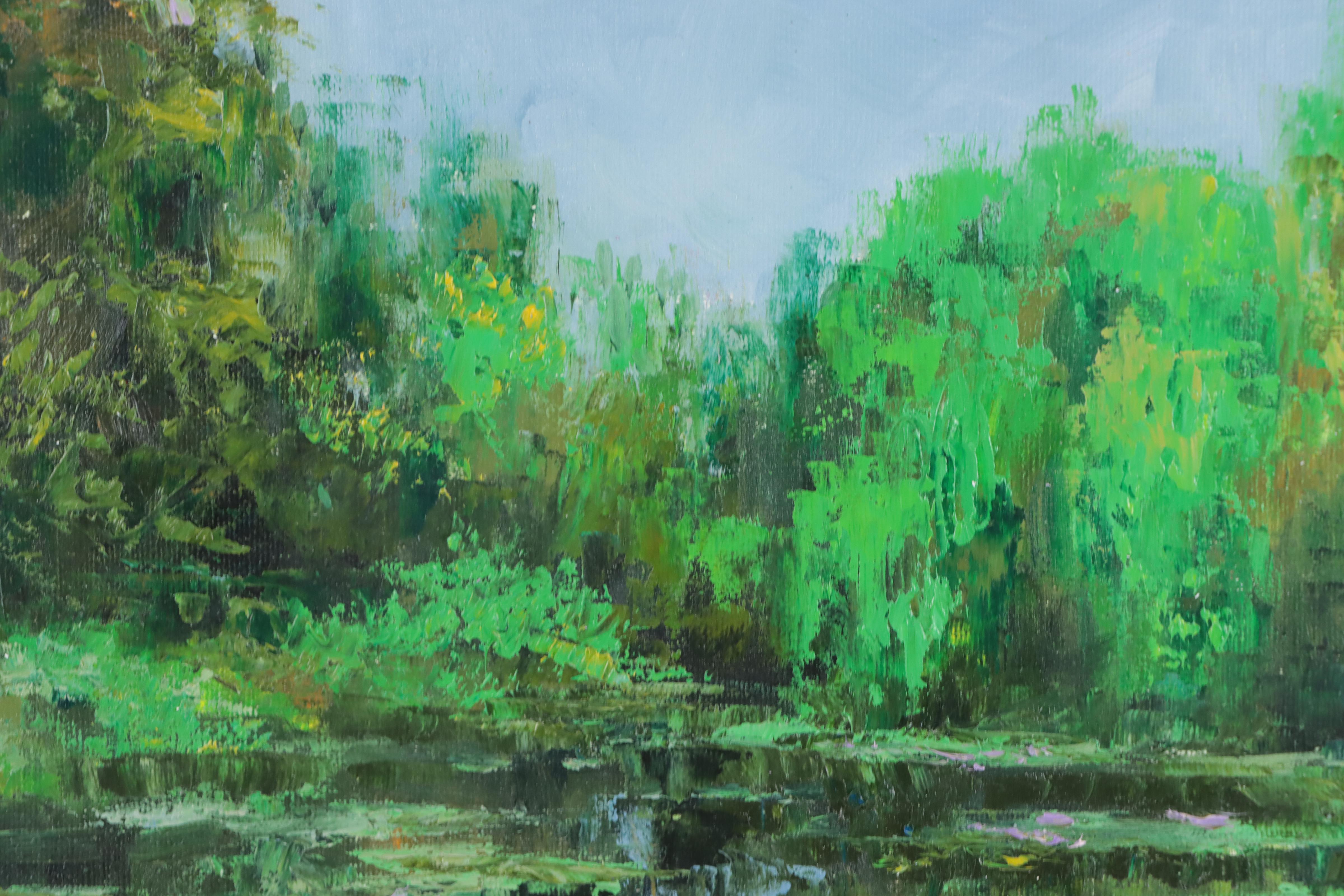 Garncarek Aleksander Oil Painting "Staw," 2023