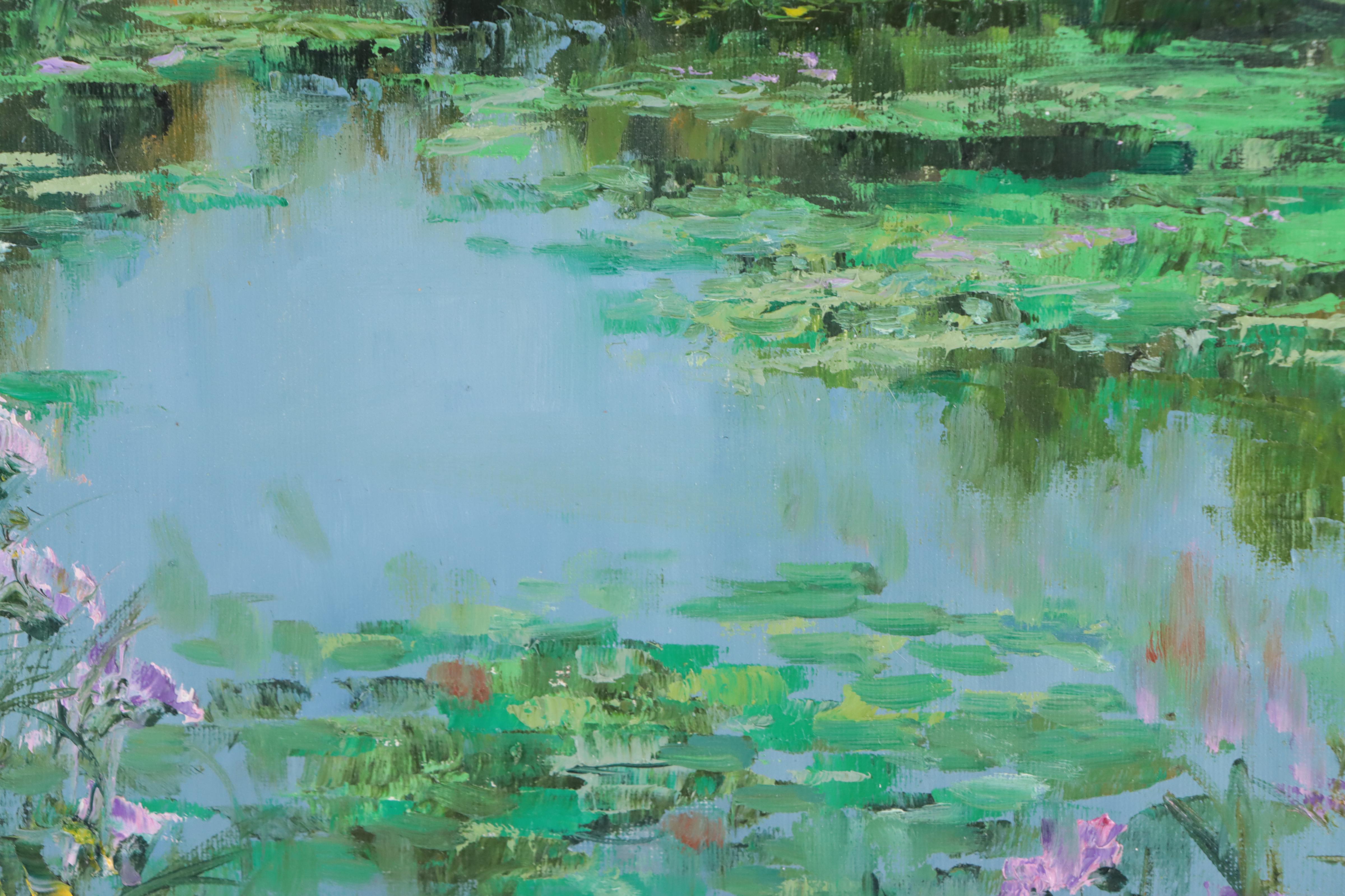 Garncarek Aleksander Oil Painting "Staw," 2023