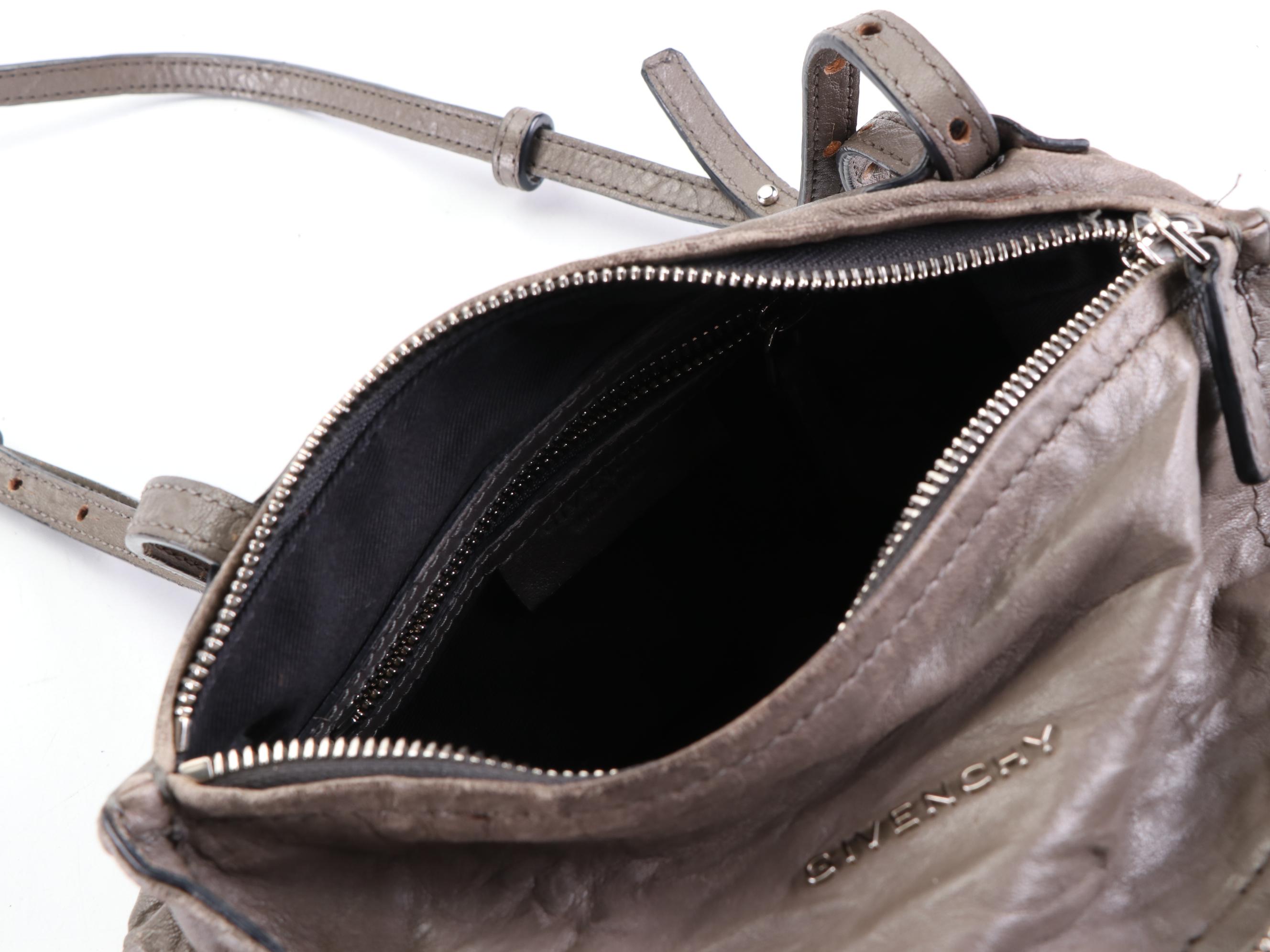 Givenchy Pandora Shoulder Bag in Distressed Leather