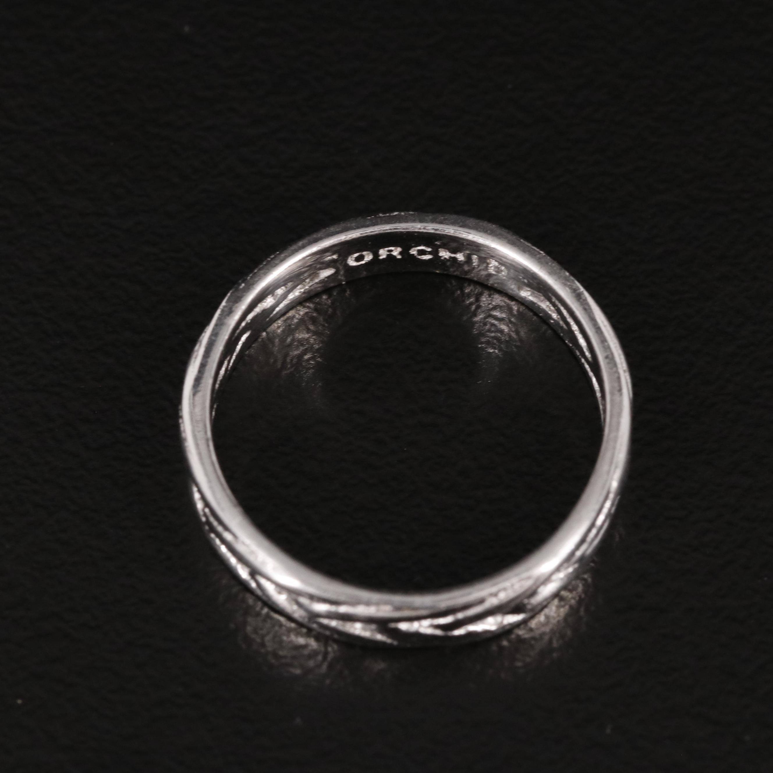 Sterling Textured Band Ring