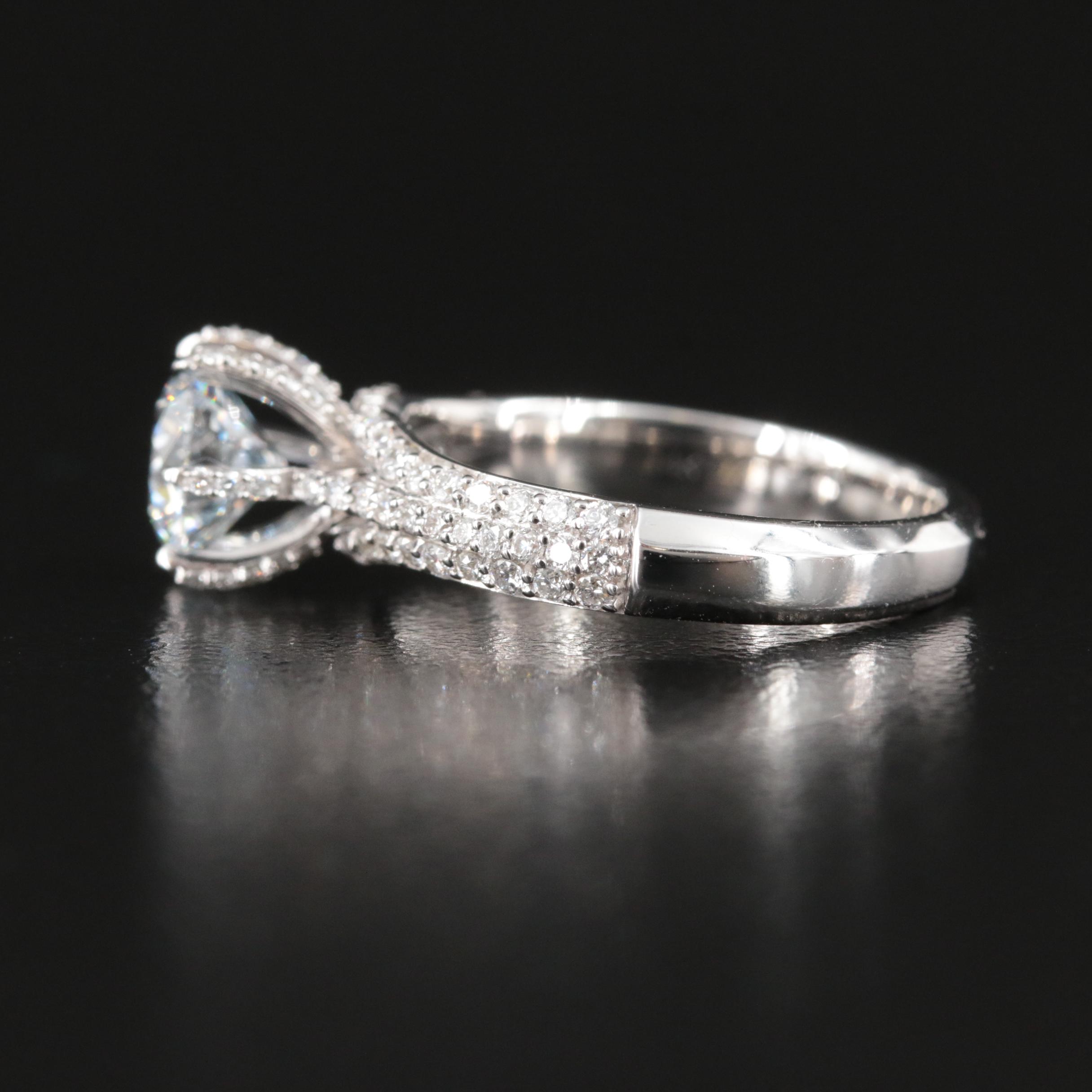 14K 1.68 CTW Lab Grown Diamond Ring