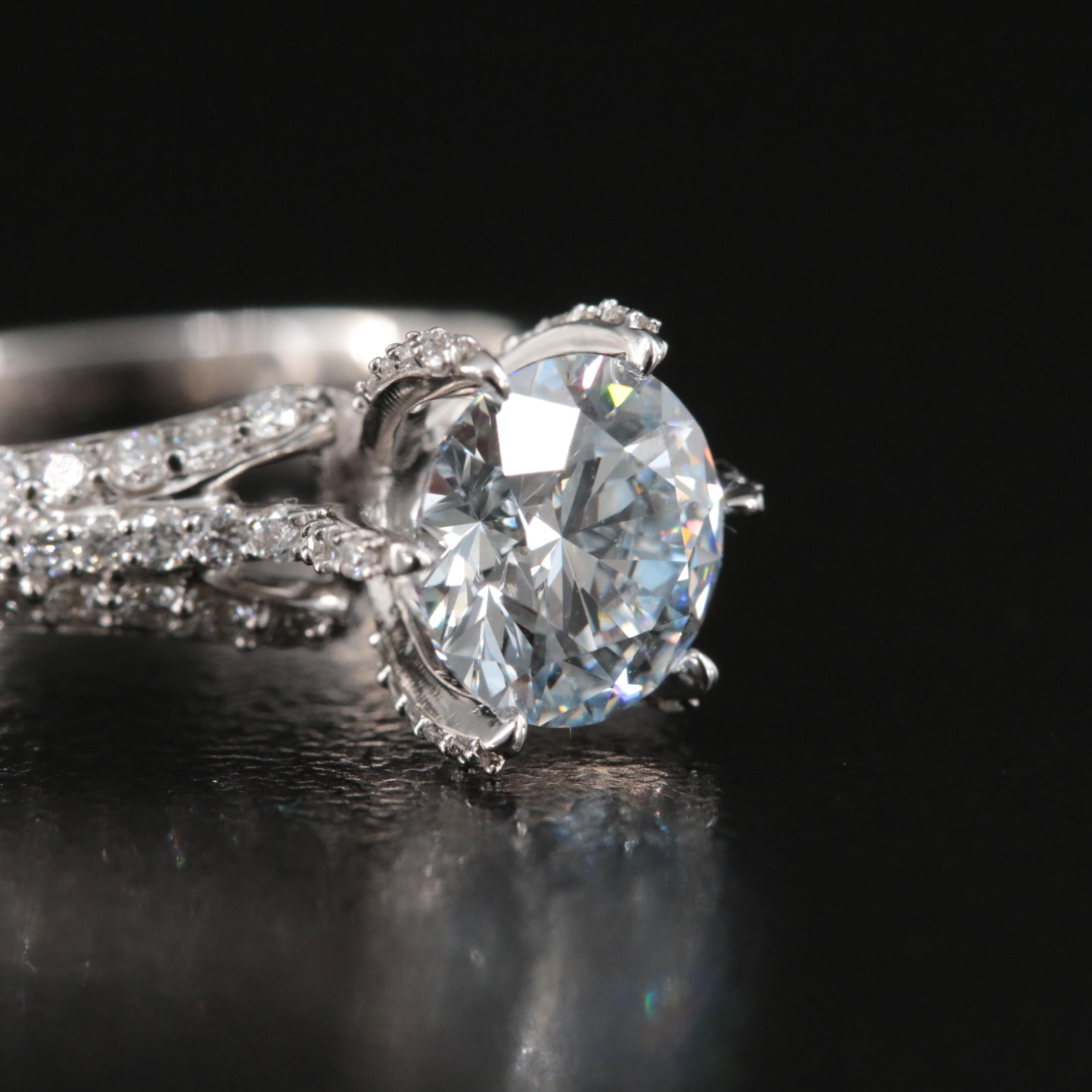 14K 1.68 CTW Lab Grown Diamond Ring