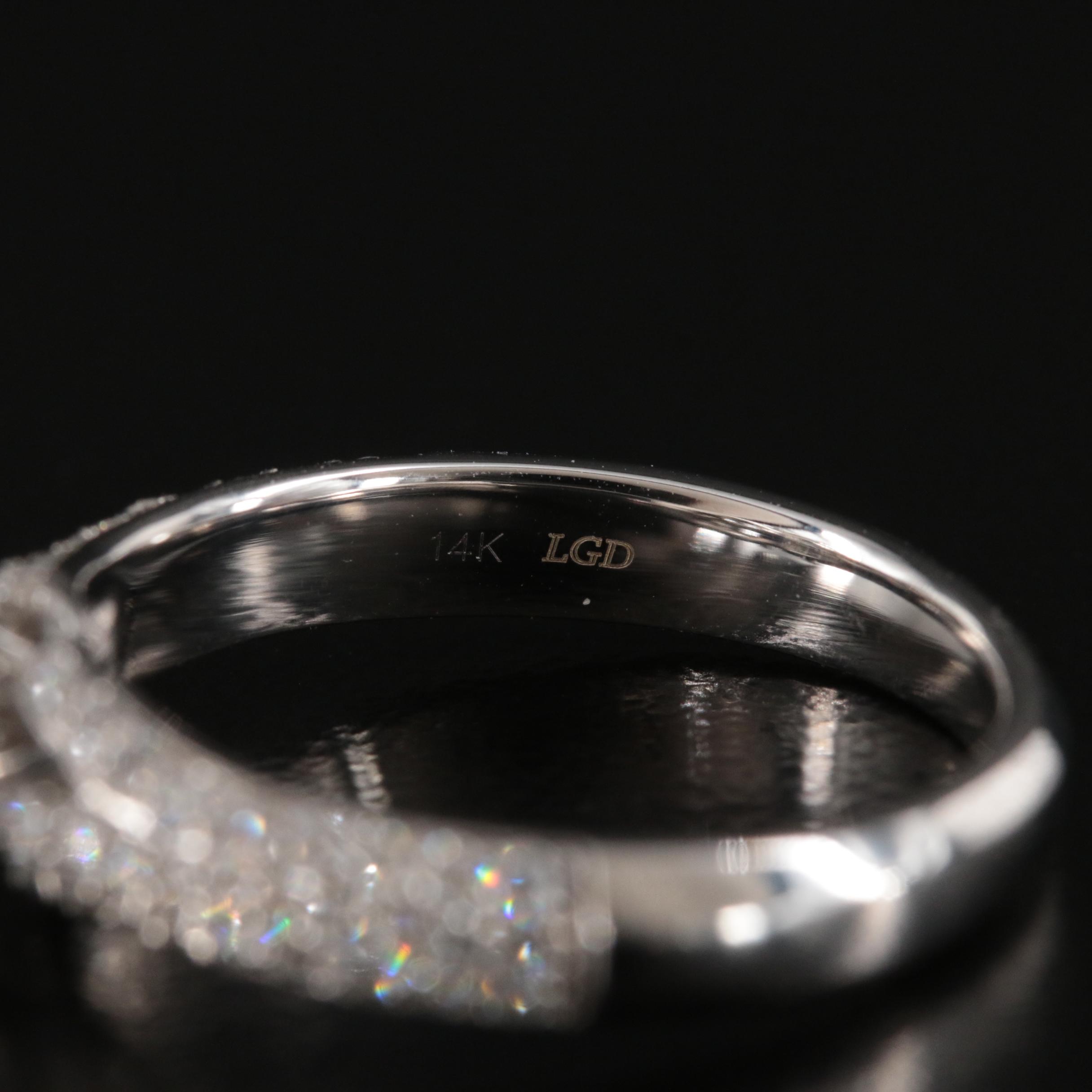 14K 1.68 CTW Lab Grown Diamond Ring