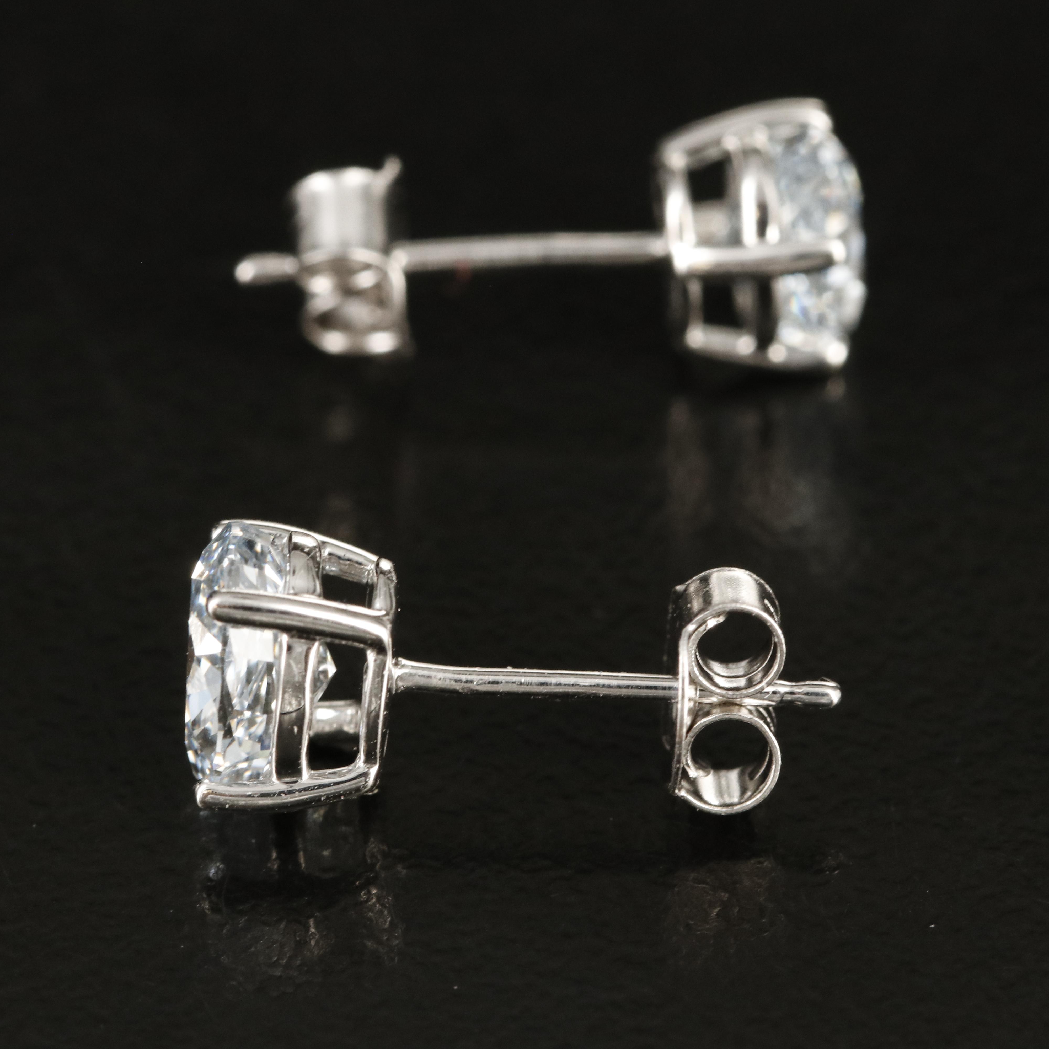 14K 1.70 CTW Lab Grown Diamond Stud Earrings