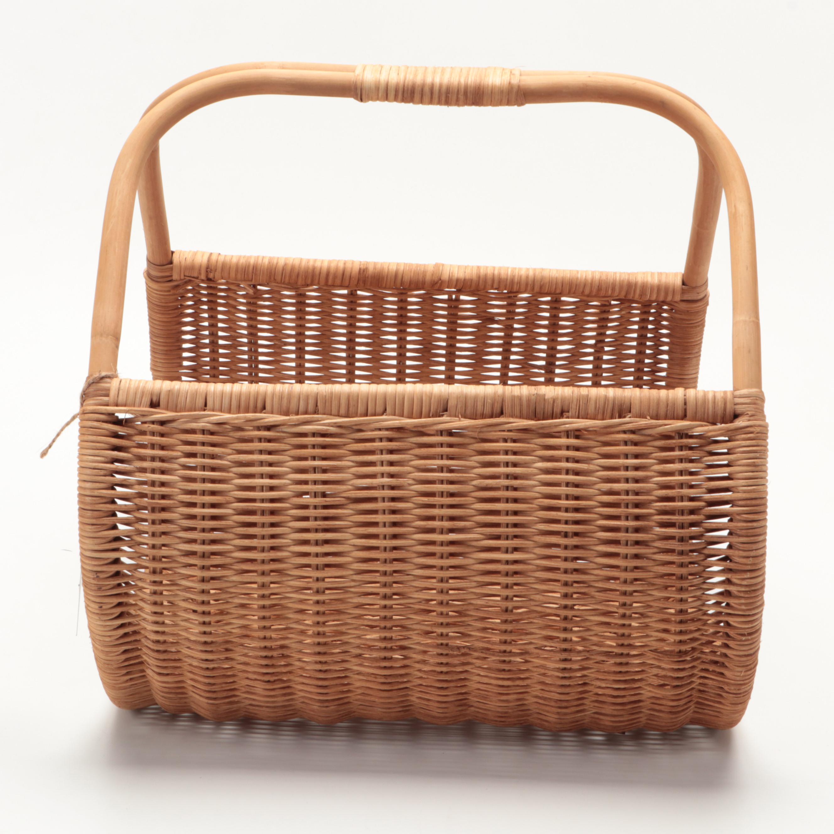 Threshold with Studio McGee Handwoven Rattan Magazine Holder