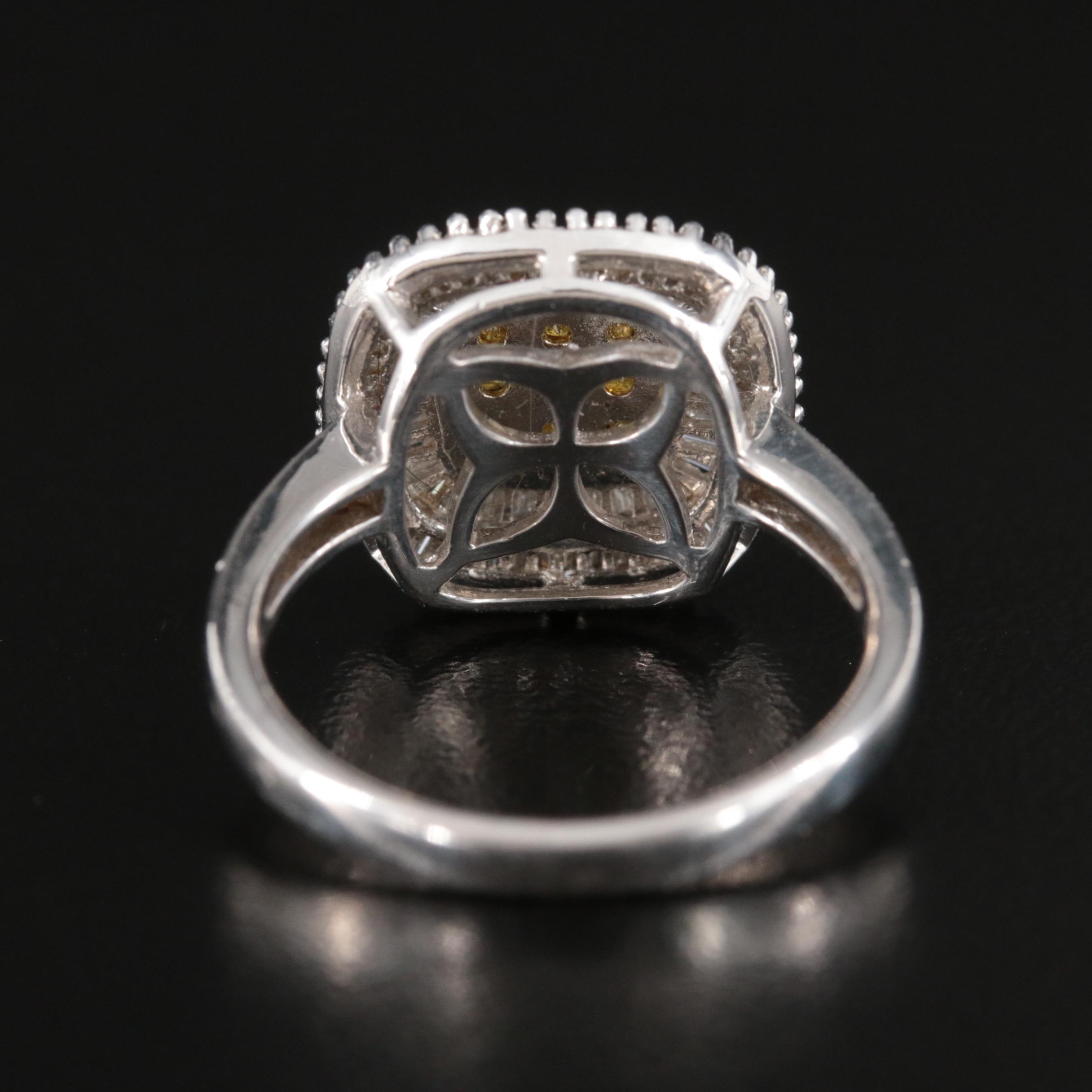 Sterling 1.10 CTW Diamond Ring