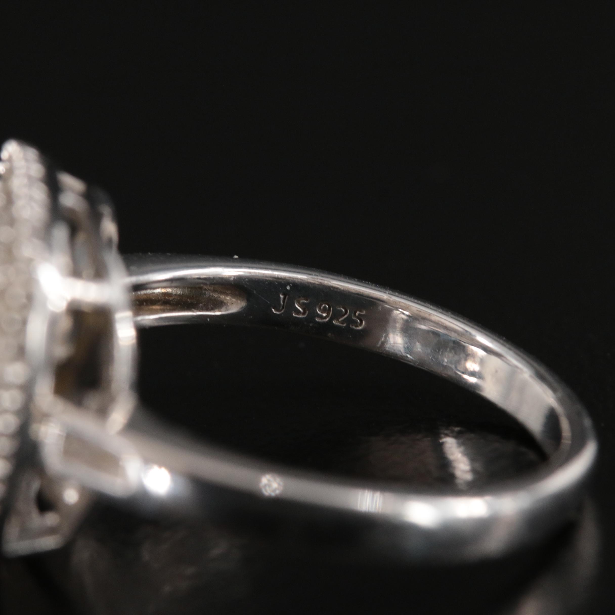 Sterling 1.10 CTW Diamond Ring