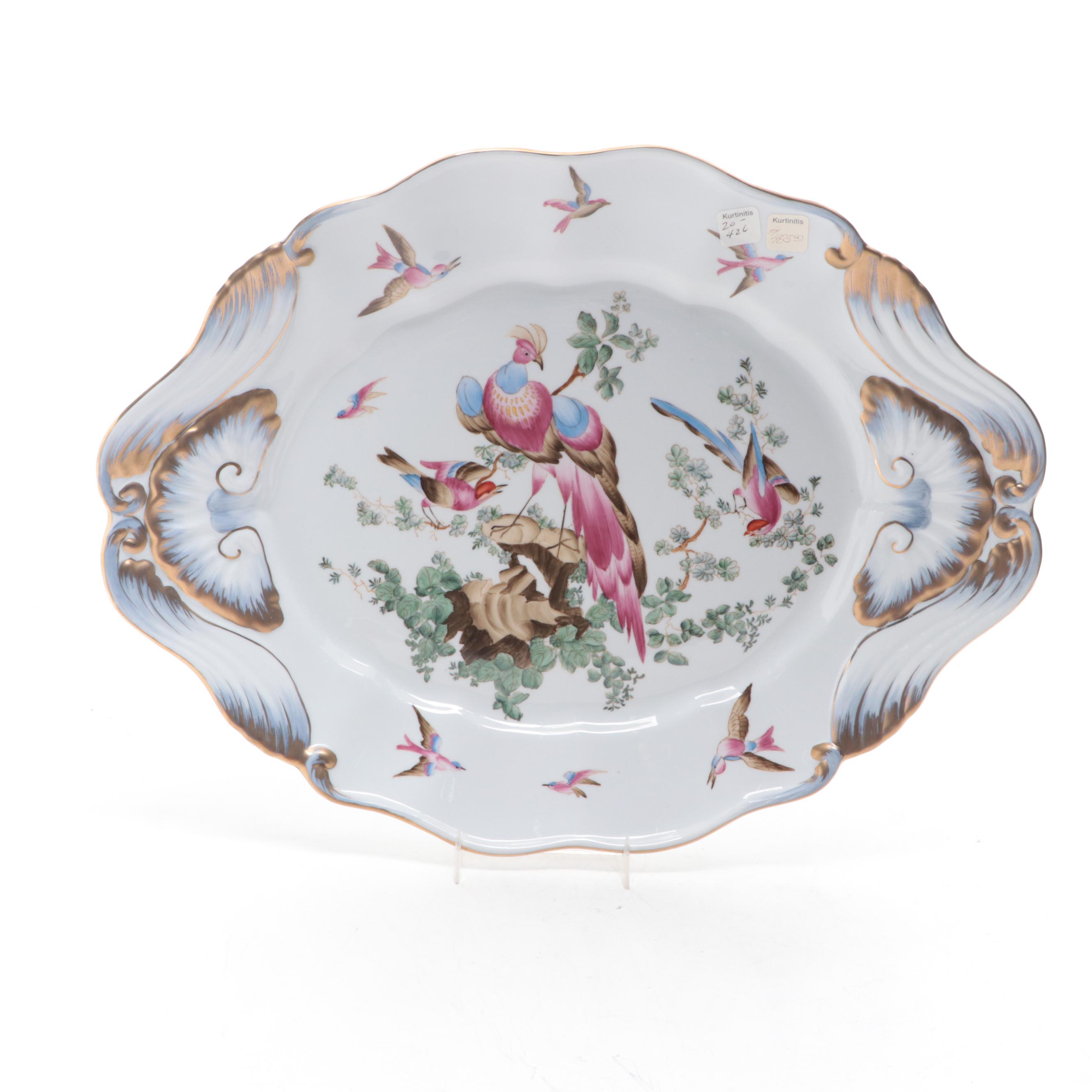 Chelsea House Porcelain Rococo Style Decorative Tureen