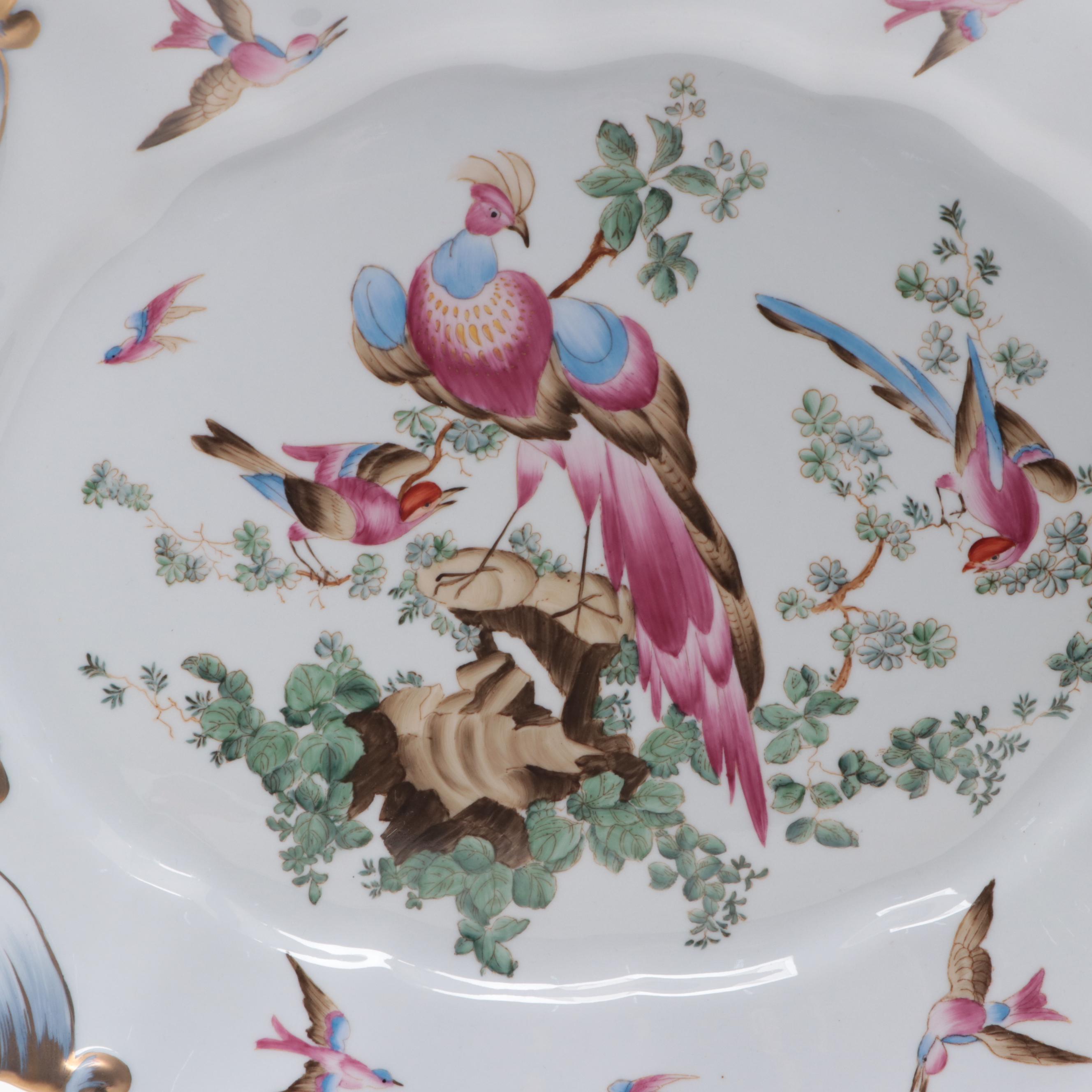 Chelsea House Porcelain Rococo Style Decorative Tureen