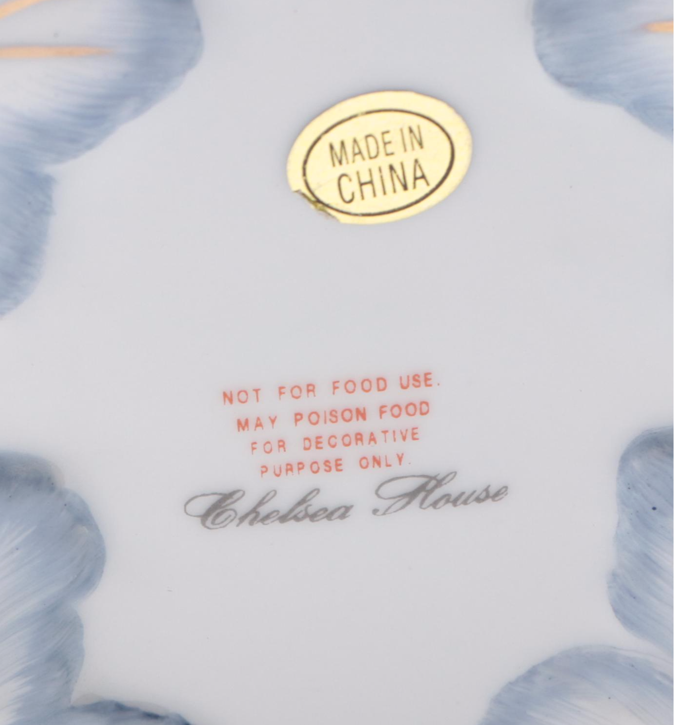 Chelsea House Porcelain Rococo Style Decorative Tureen