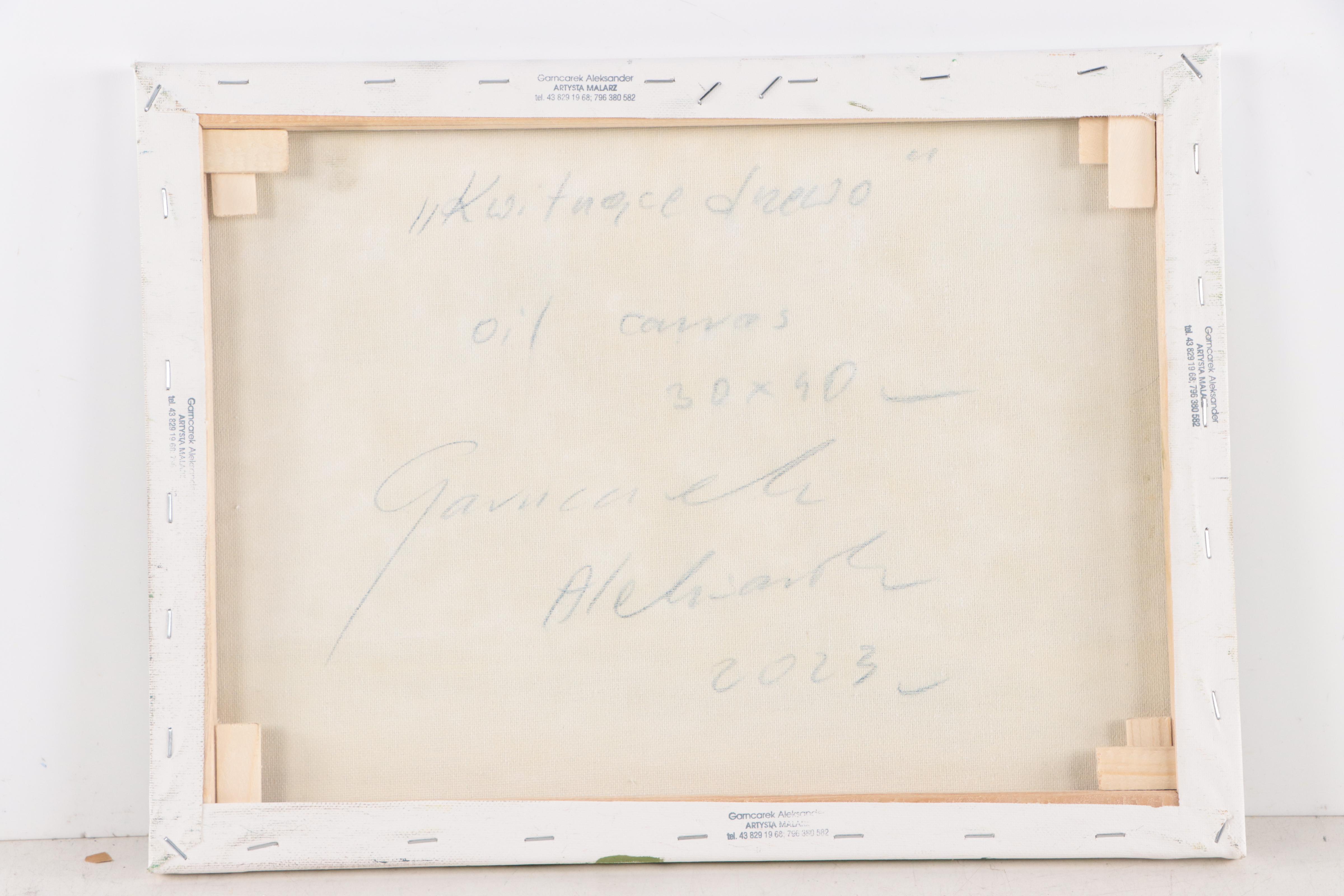 Garncarek Aleksander Oil Painting "Kwitnące," 2023