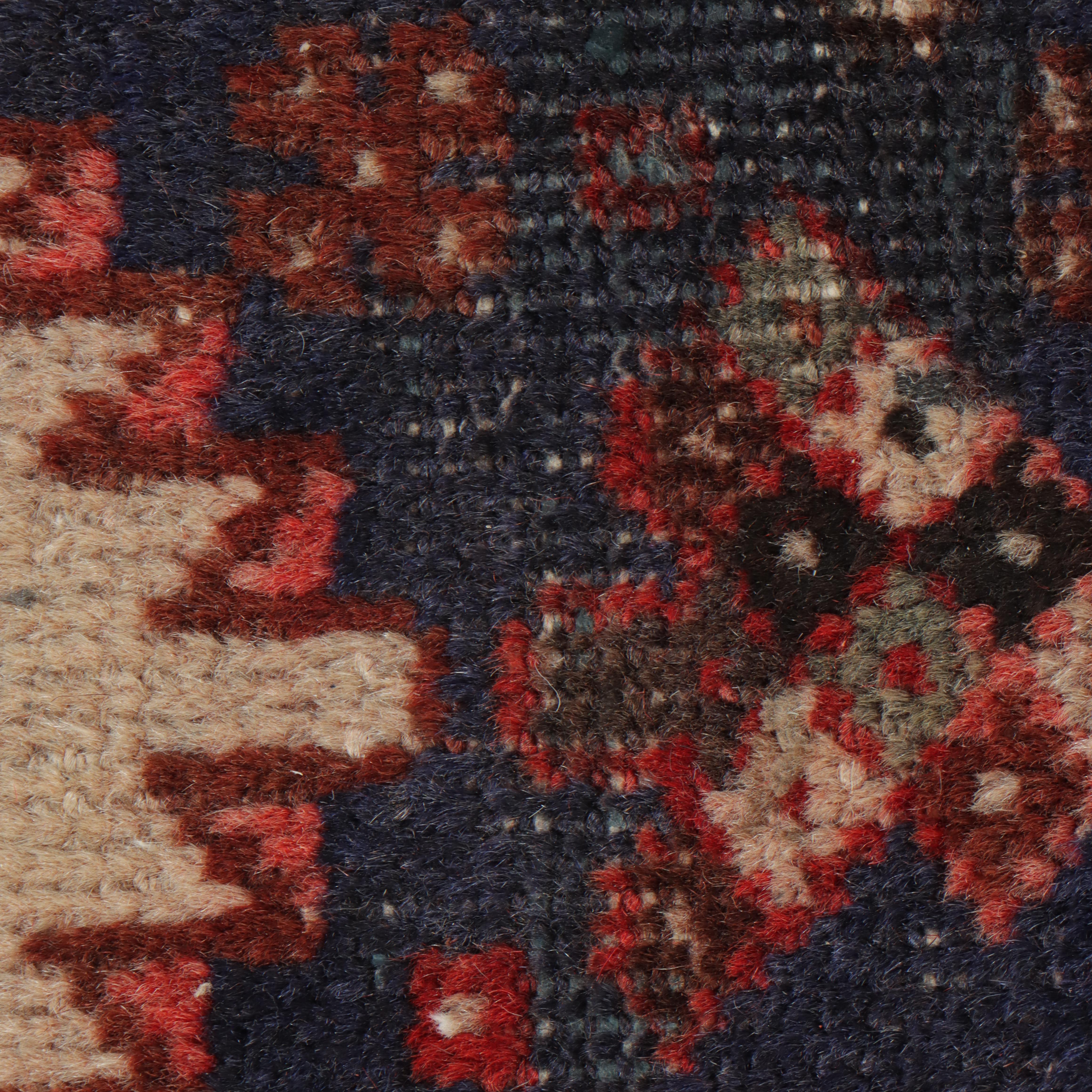 3'4 x 5' Hand-Knotted Persian Qashqai Area Rug