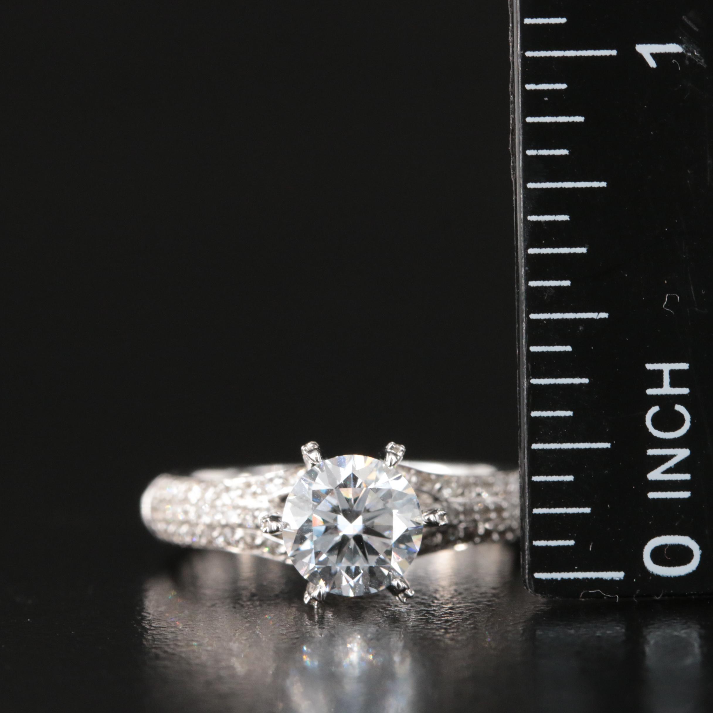 14K 1.67 CTW Lab Grown Diamond Ring