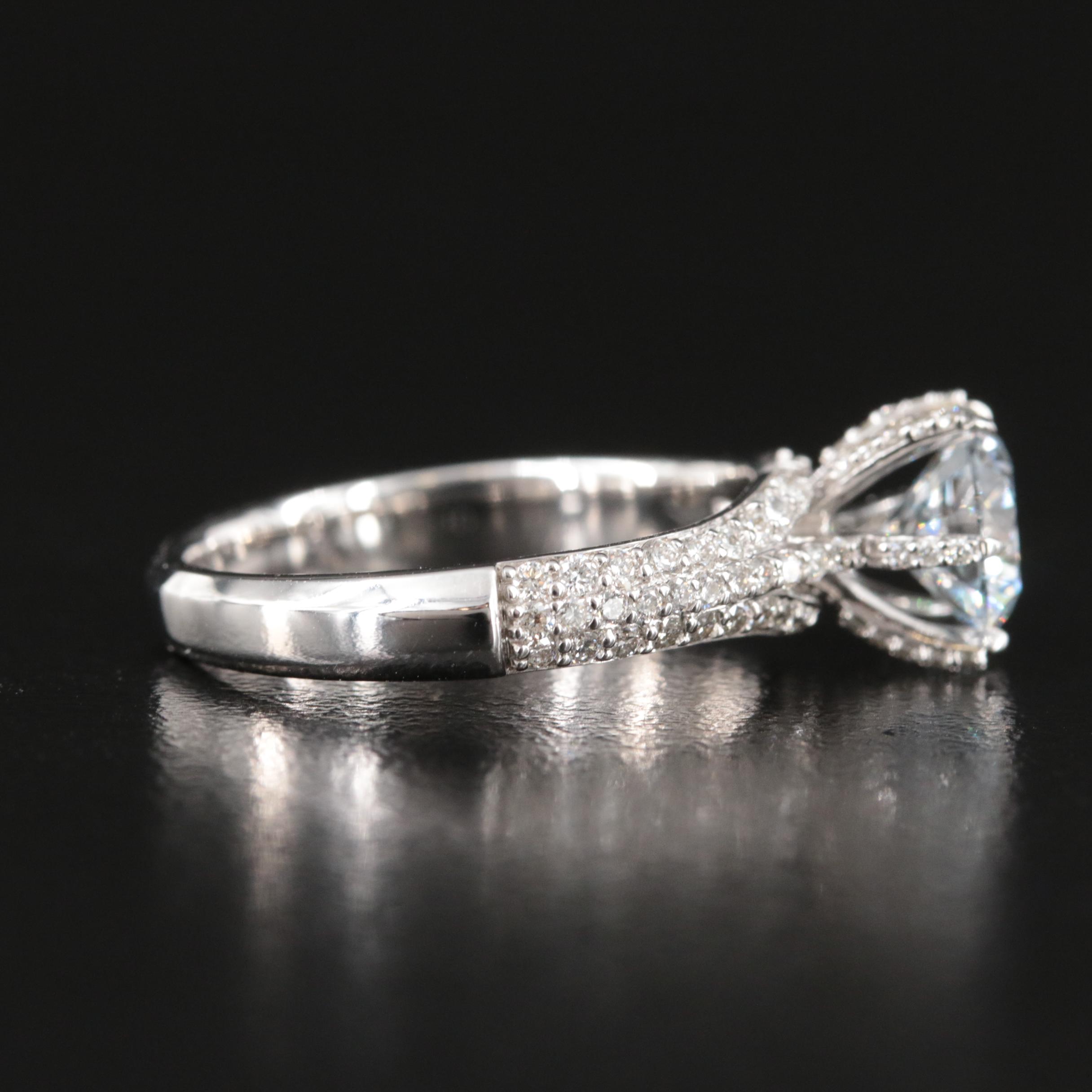 14K 1.67 CTW Lab Grown Diamond Ring