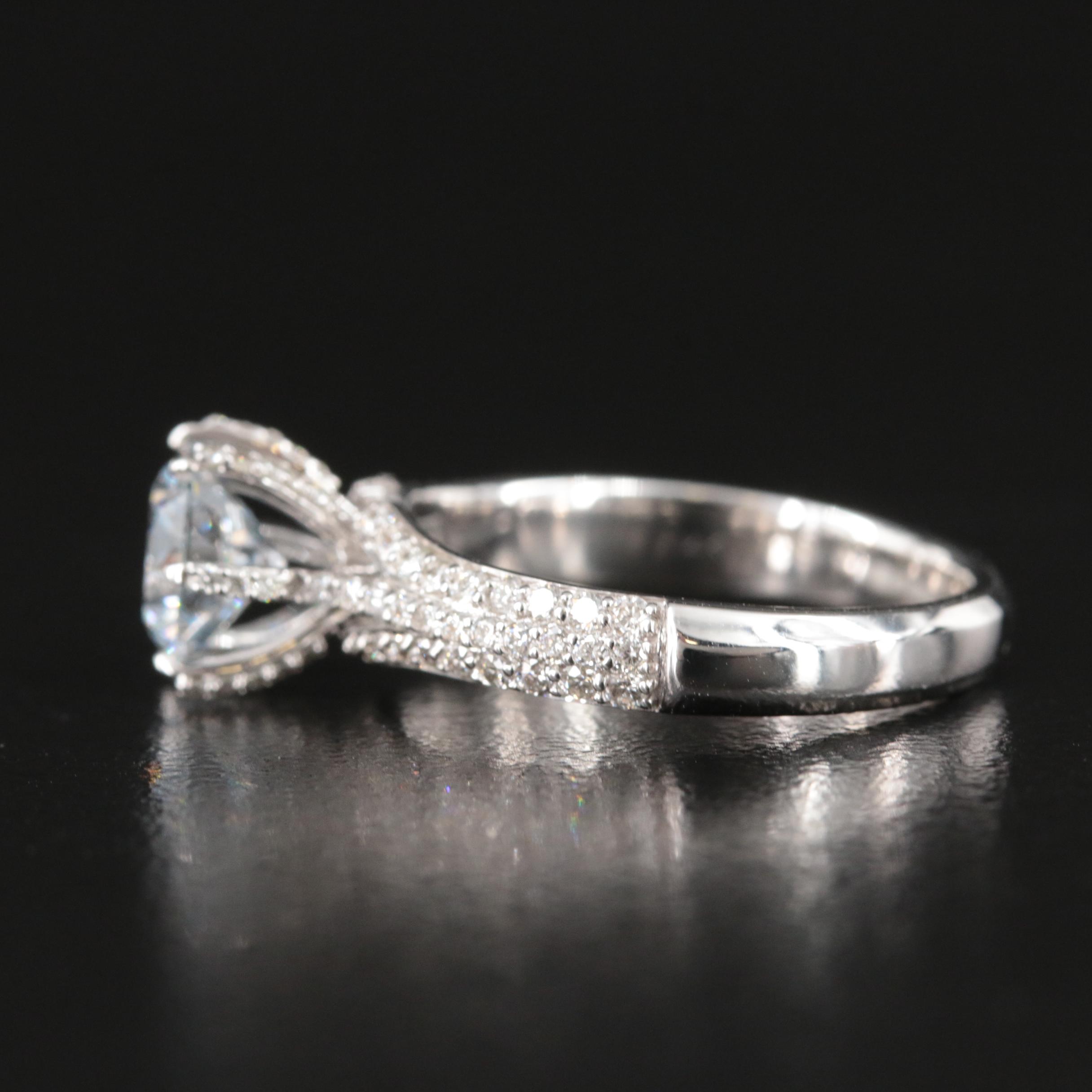 14K 1.67 CTW Lab Grown Diamond Ring