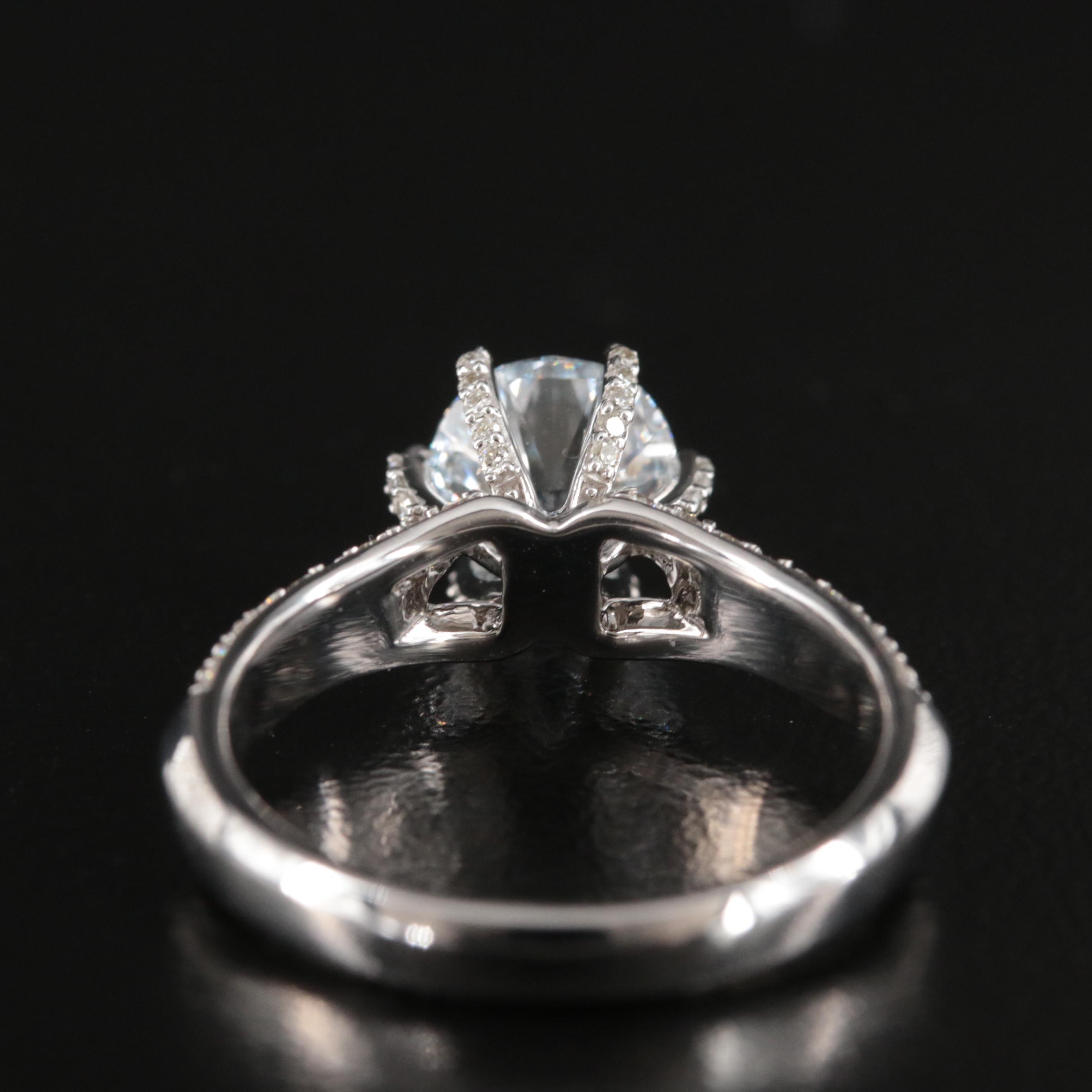 14K 1.67 CTW Lab Grown Diamond Ring