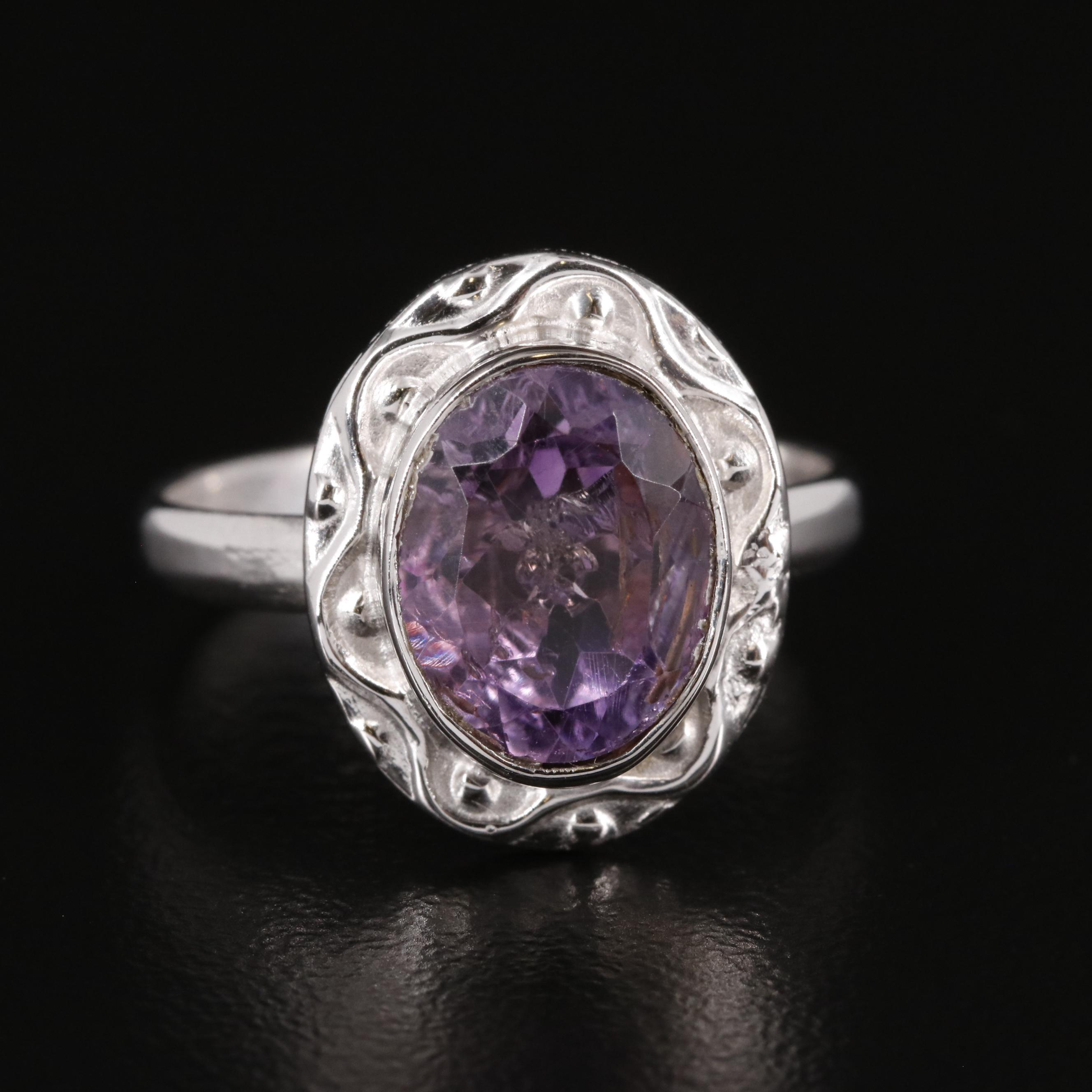 Amethyst Ring