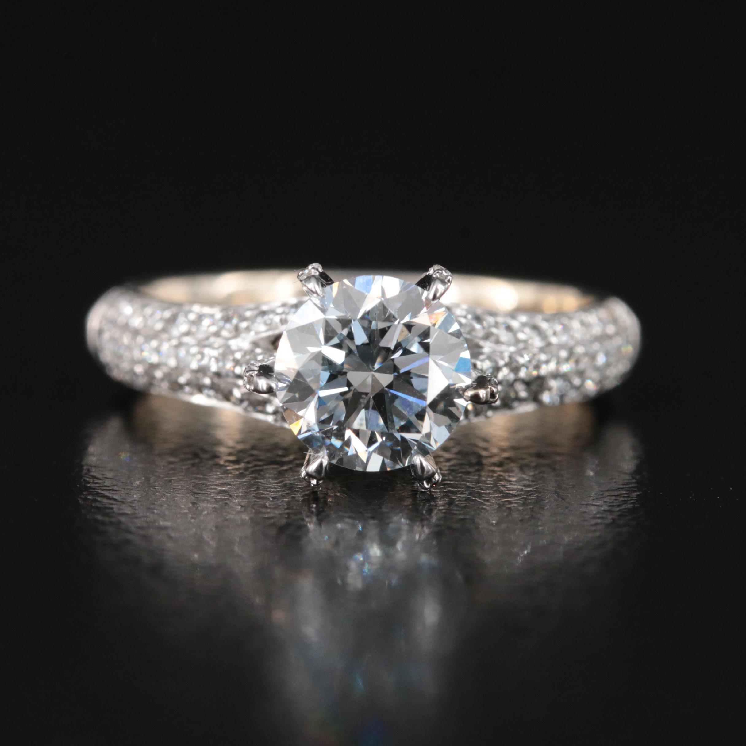 14K 1.72 CTW Lab Grown Diamond Ring