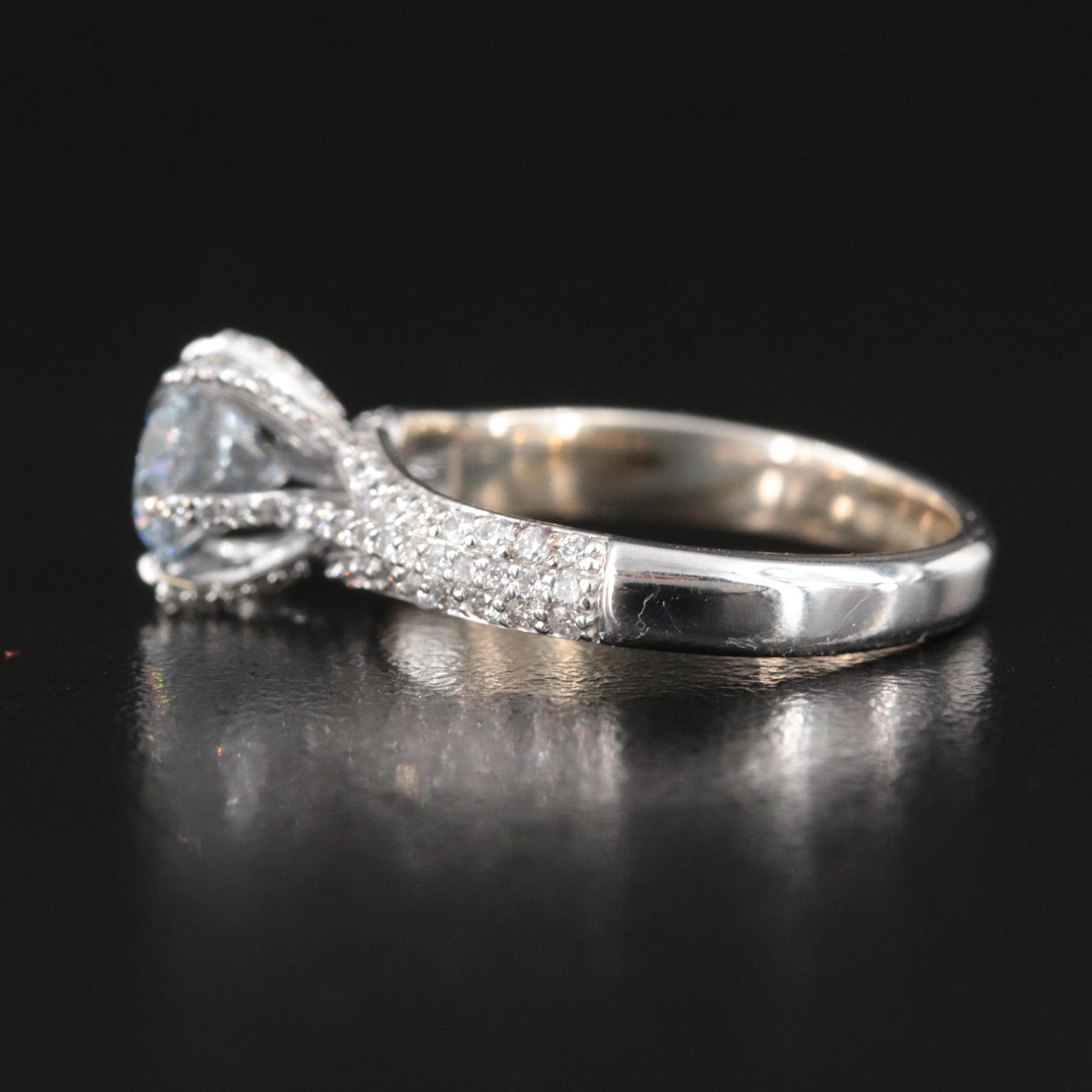 14K 1.72 CTW Lab Grown Diamond Ring