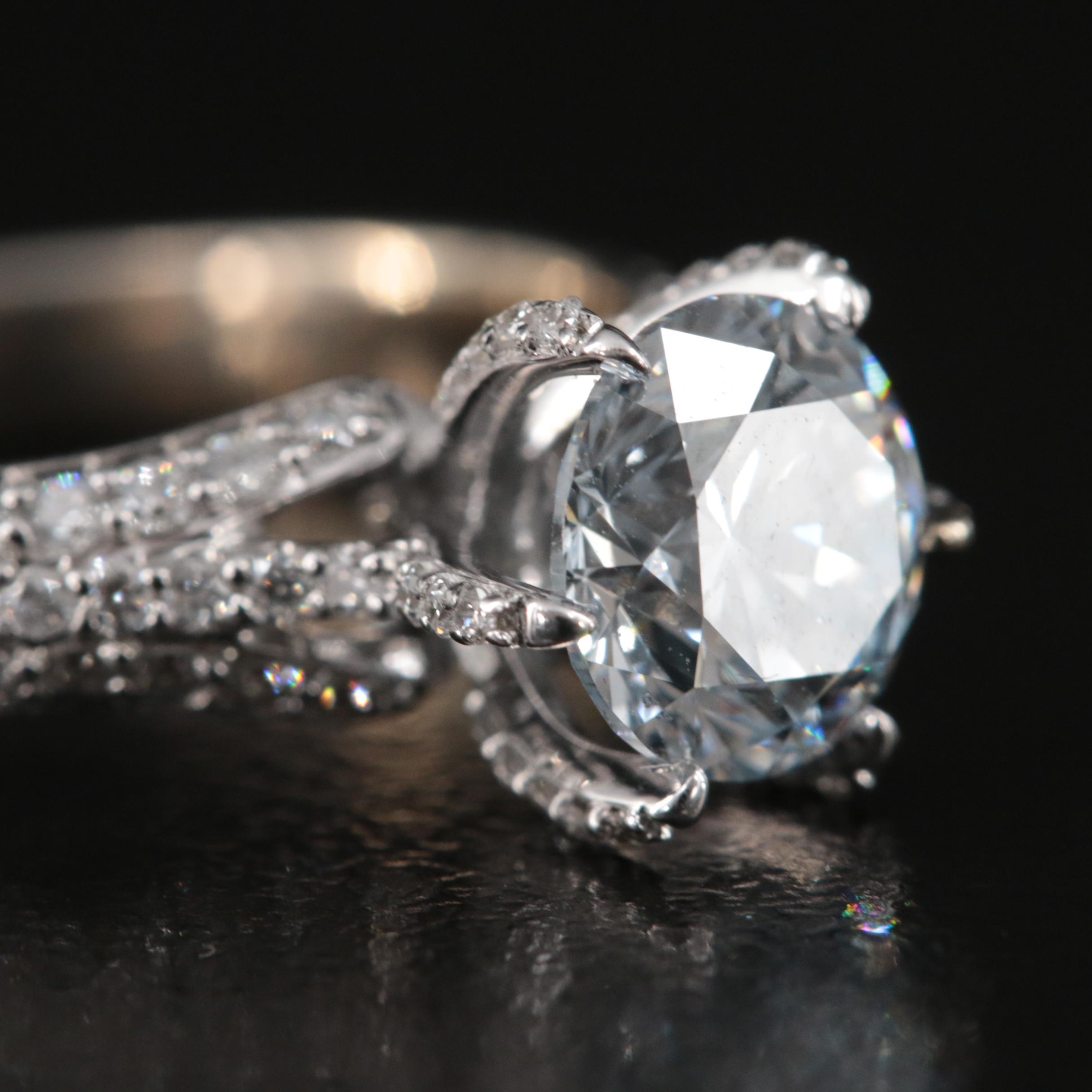 14K 1.72 CTW Lab Grown Diamond Ring