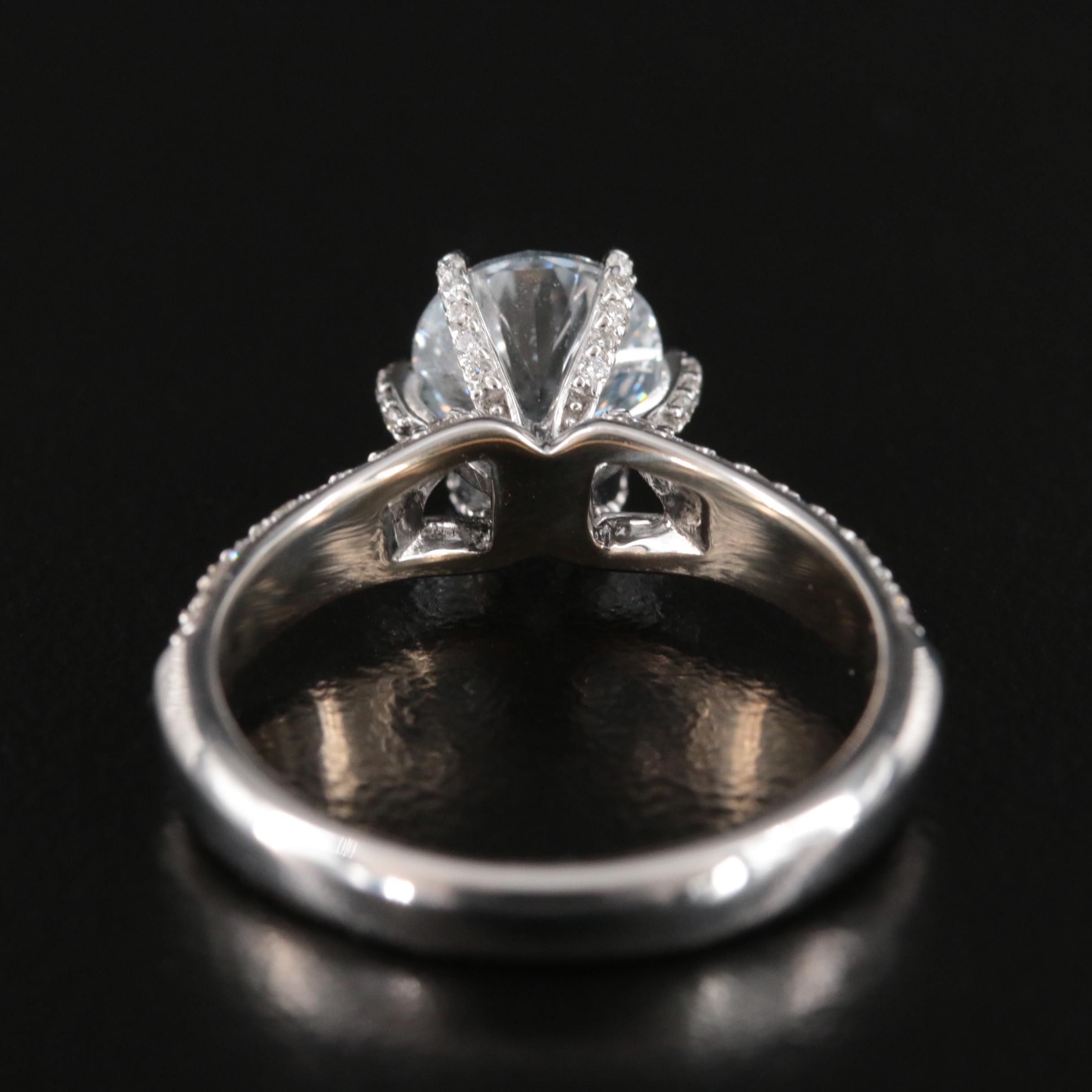 14K 1.72 CTW Lab Grown Diamond Ring