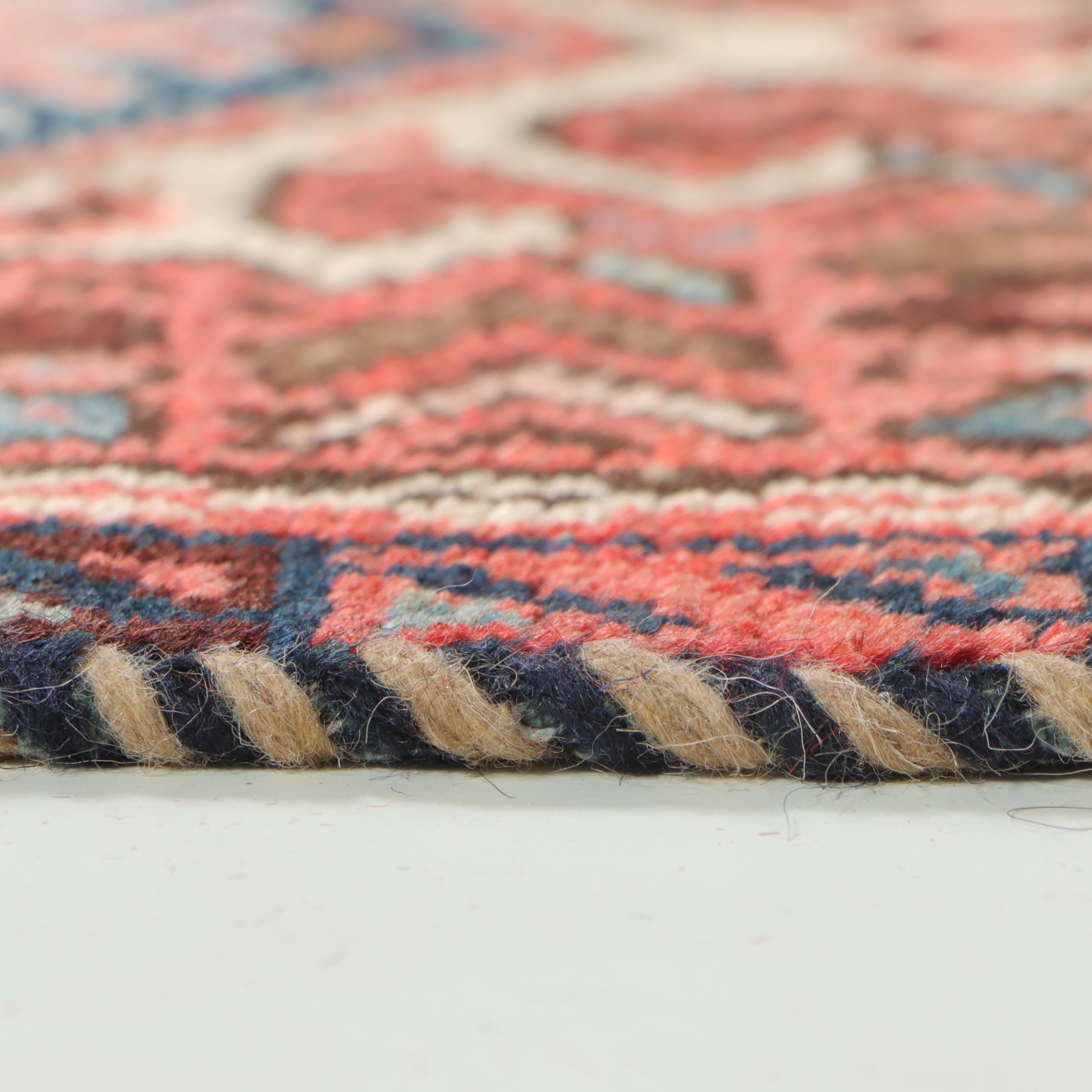 1'8 x 5'4 Hand-Knotted Persian Karaja Carpet Runner