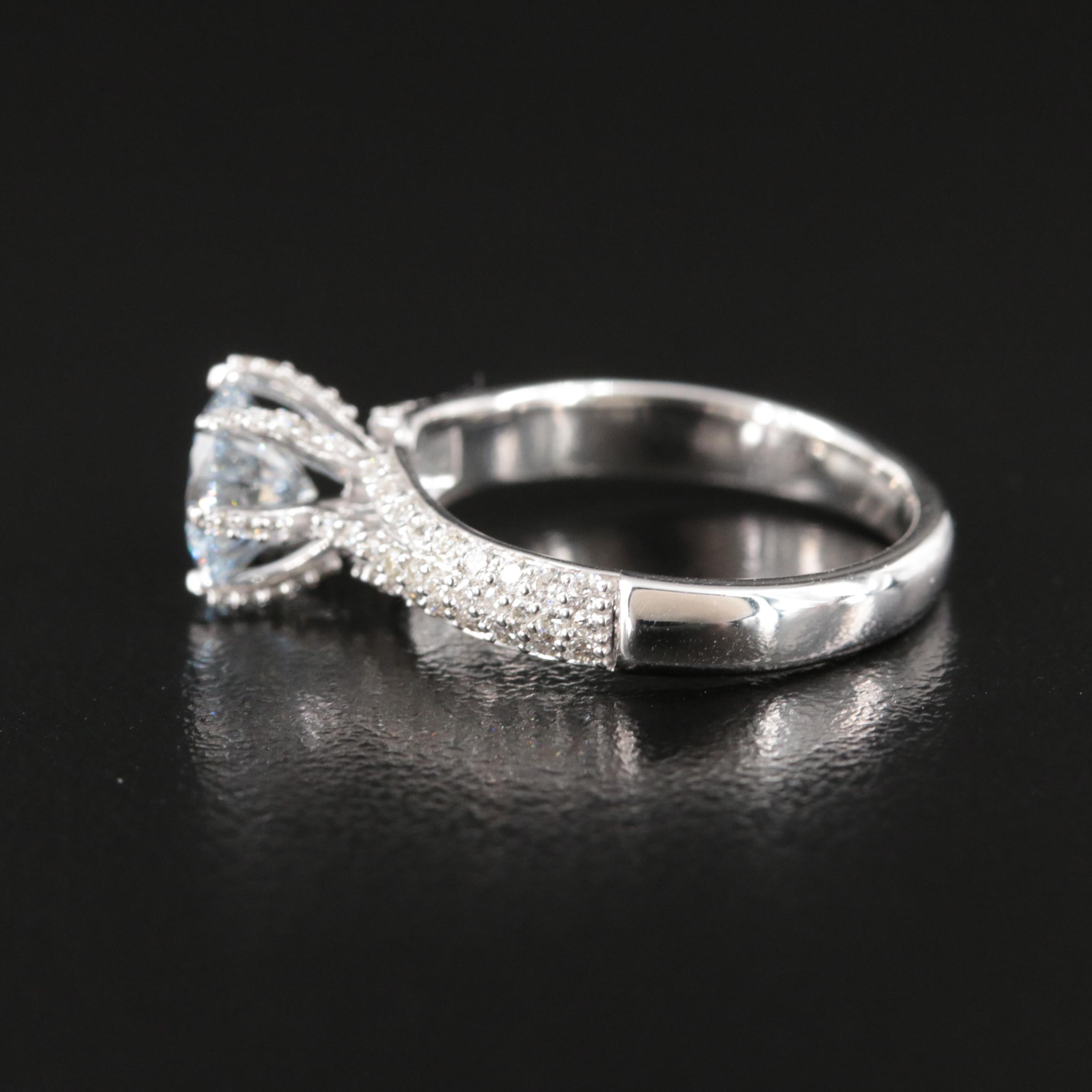14K 1.90 CTW Lab Grown Diamond Ring