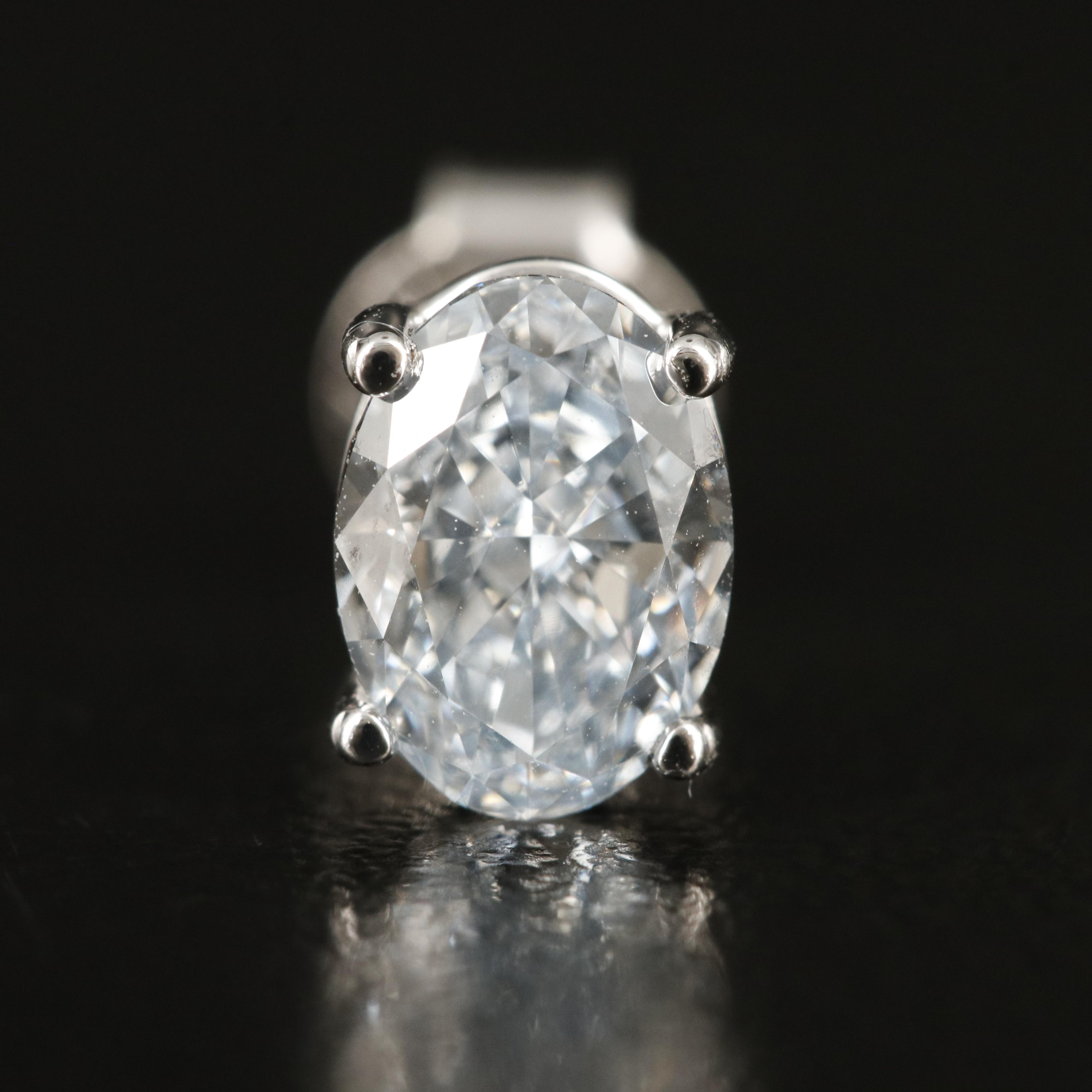 14K 1.50 CTW Lab Grown Diamond Stud Earrings