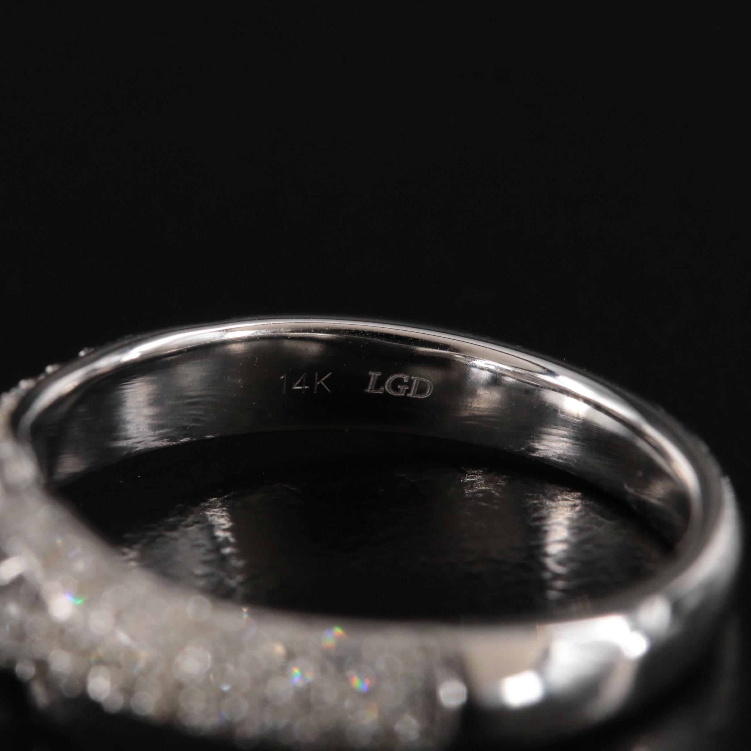 14K 1.90 CTW Lab Grown Diamond Ring