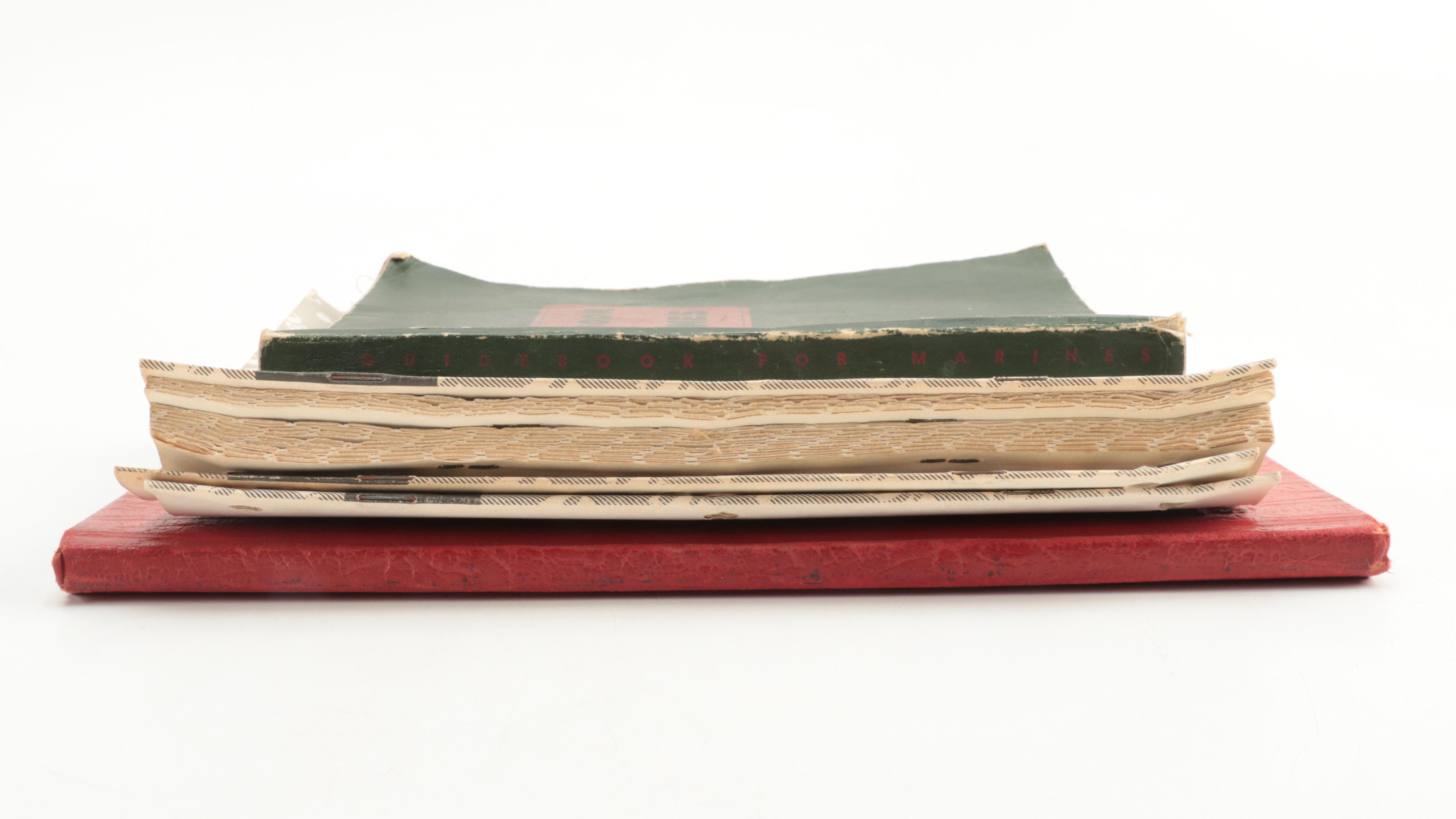 Vietnam Era Marine Corps Yearbook, Training Manuals, Guidebook and Patch