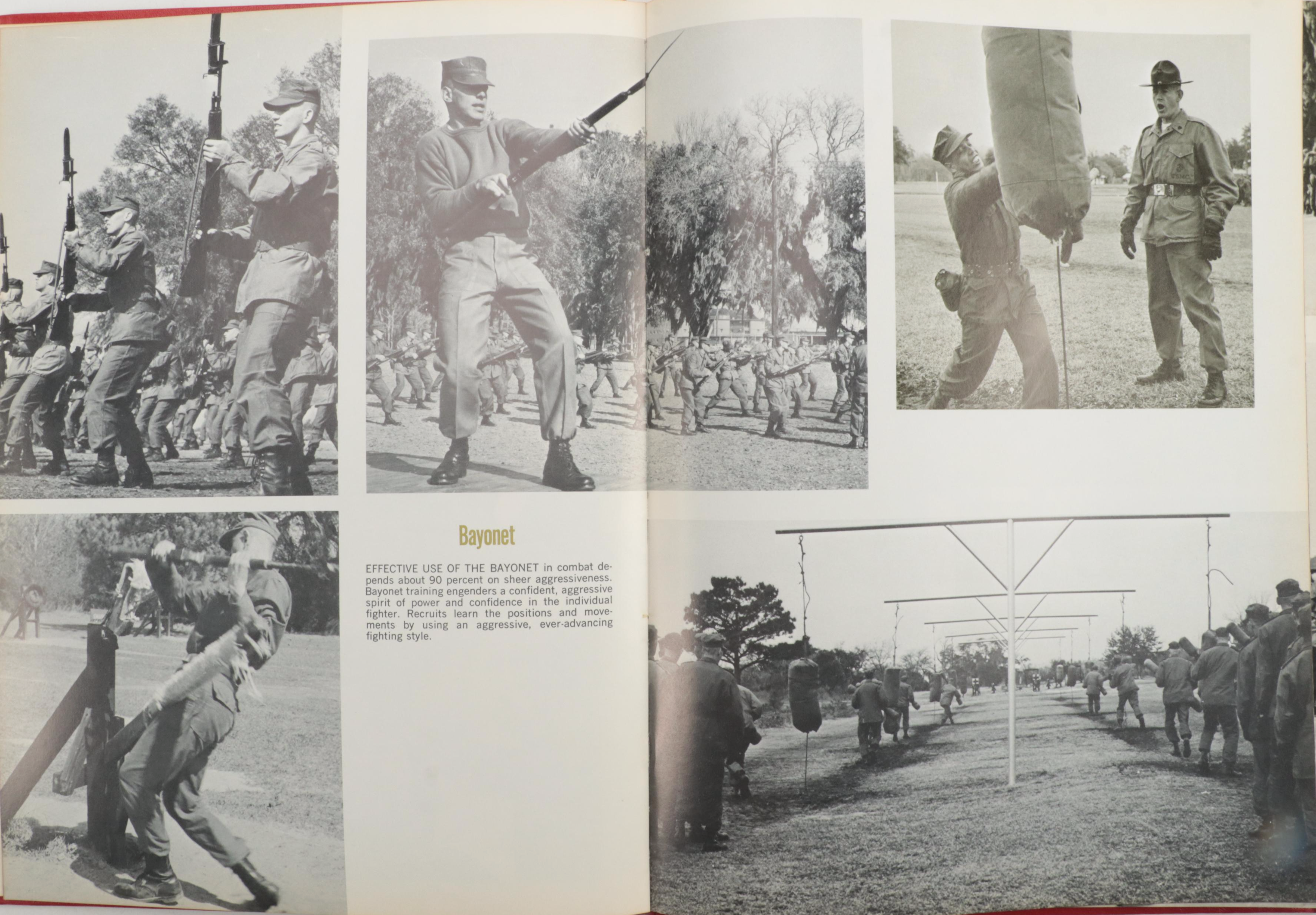 Vietnam Era Marine Corps Yearbook, Training Manuals, Guidebook and Patch