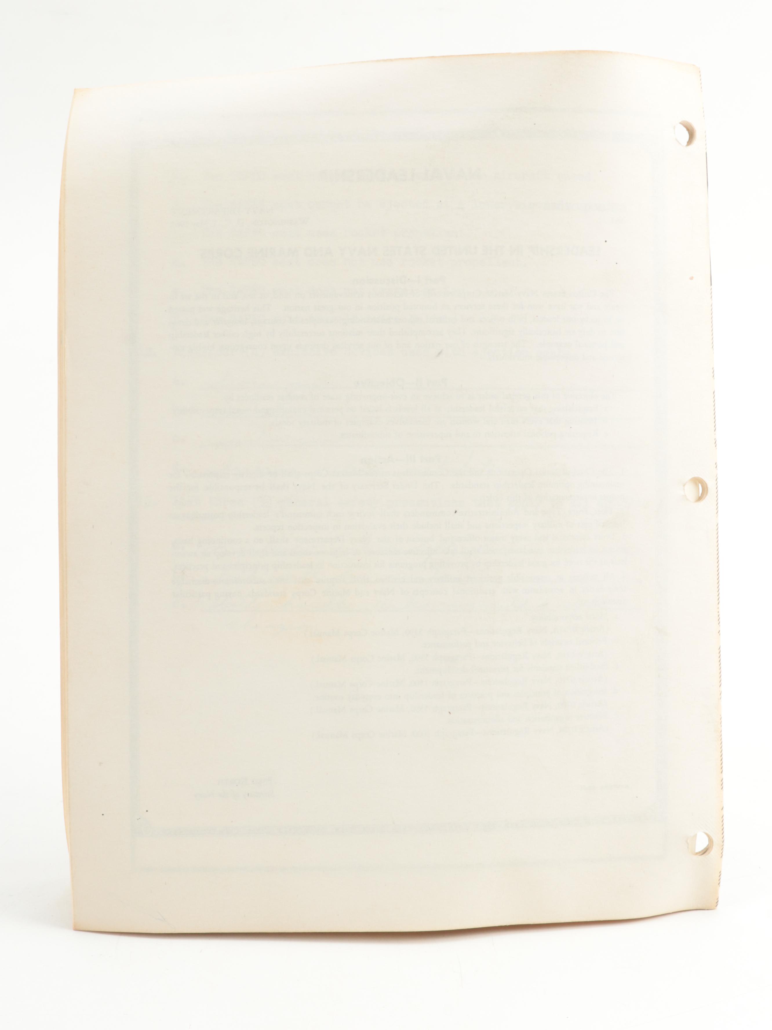 Vietnam Era Marine Corps Yearbook, Training Manuals, Guidebook and Patch