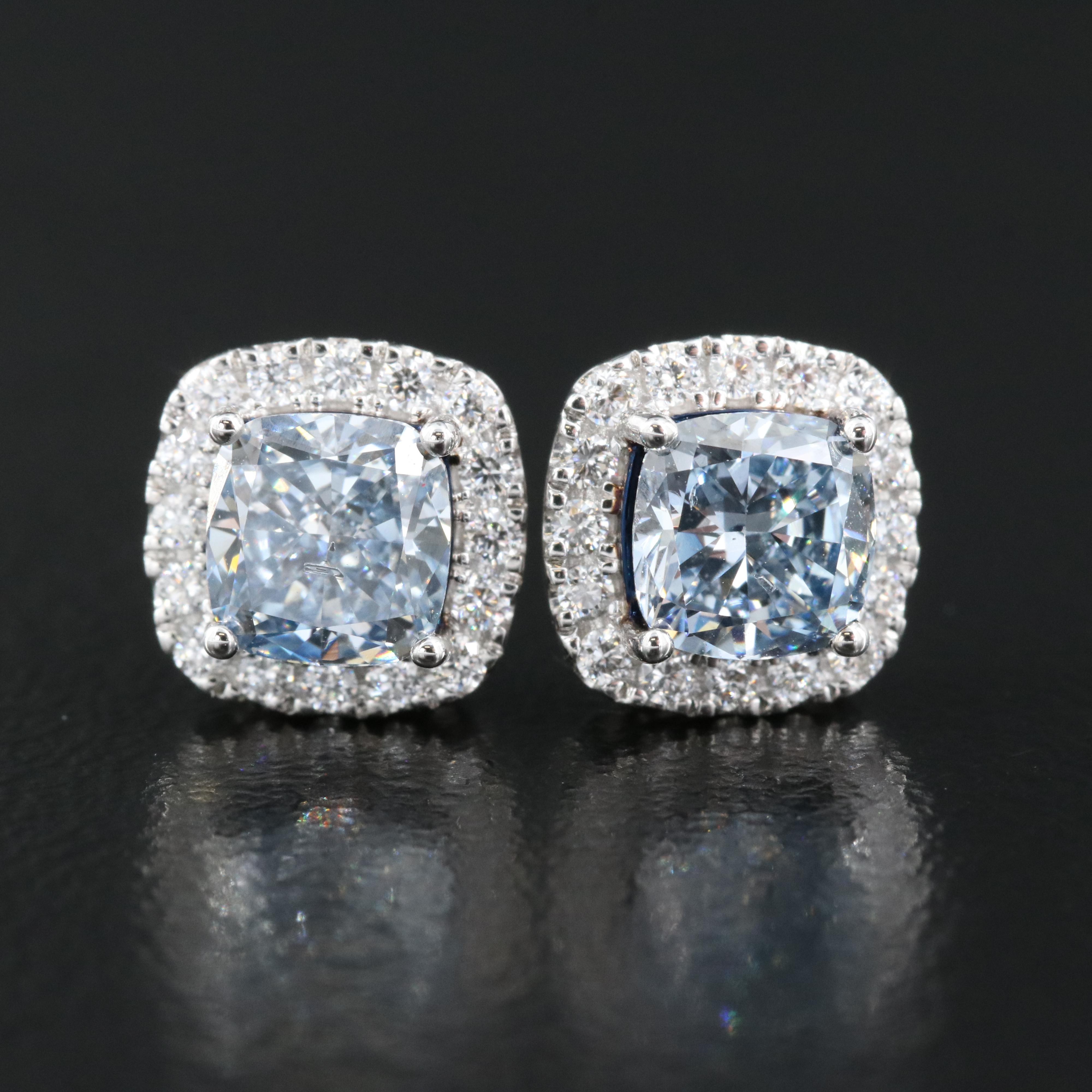 14K 1.78 CTW Lab Grown Diamond Stud Earrings