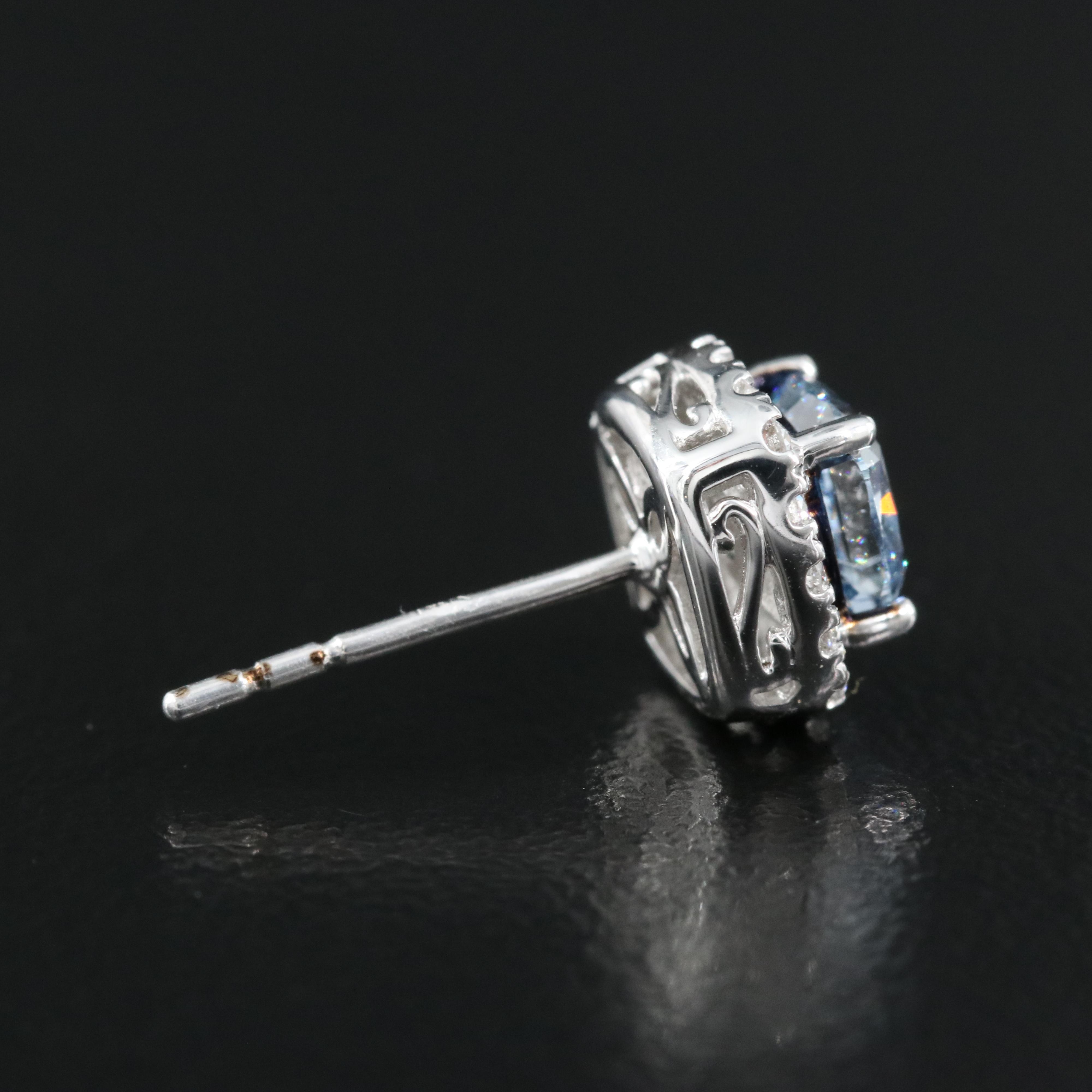 14K 1.78 CTW Lab Grown Diamond Stud Earrings