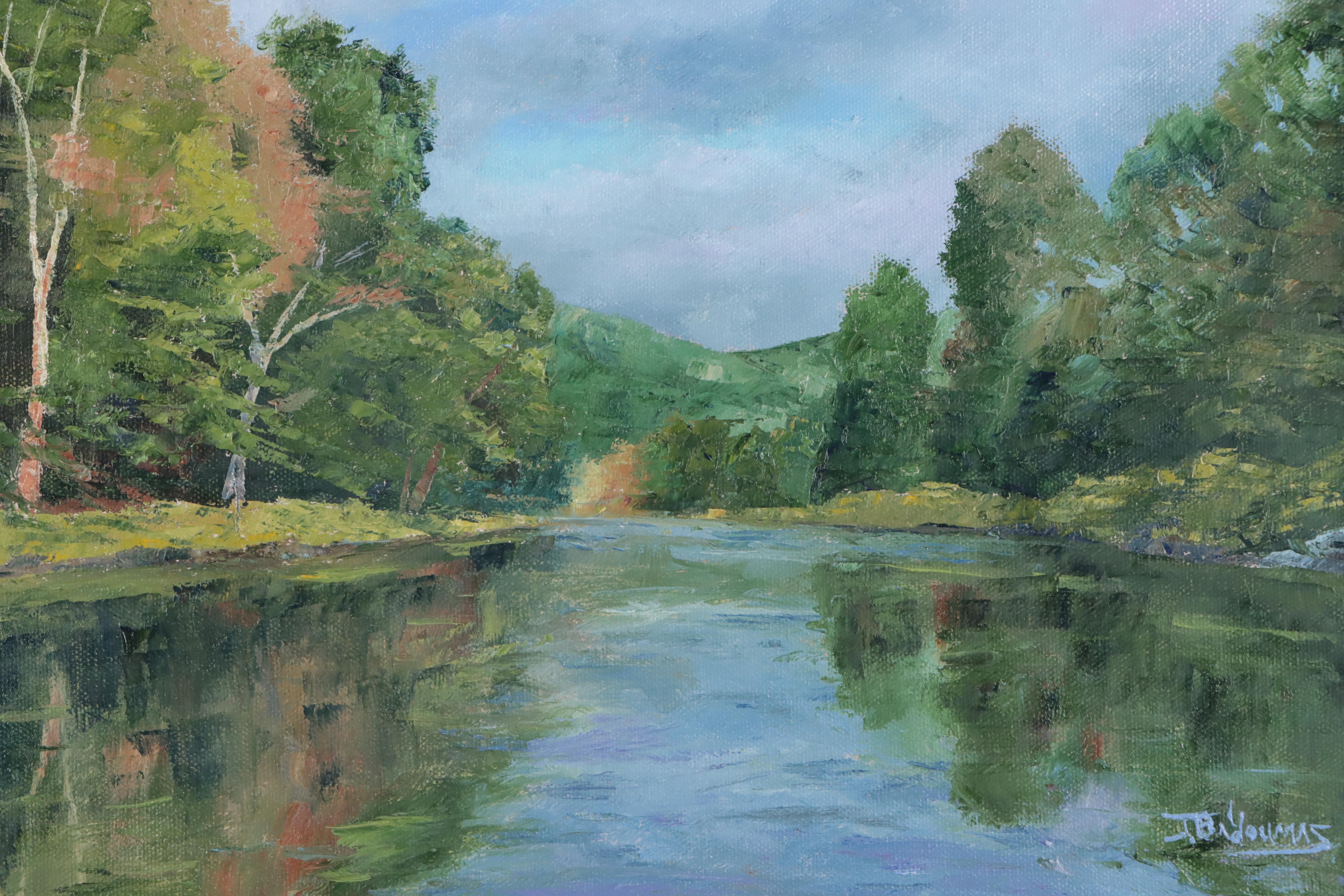 James Baldoumas Oil Painting "The Pemi," 2023