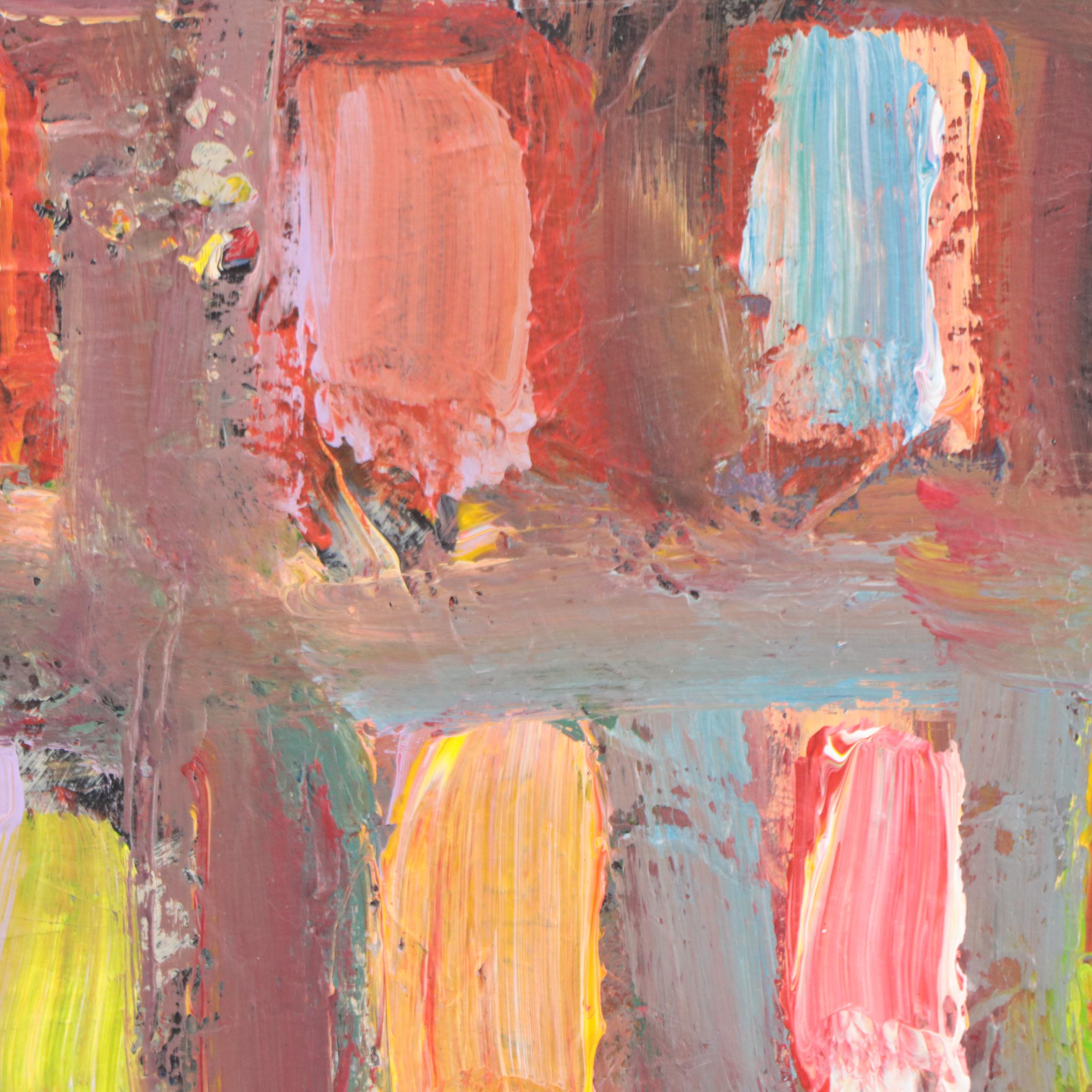 Leif Janek Abstract Acrylic Painting, 21st Century