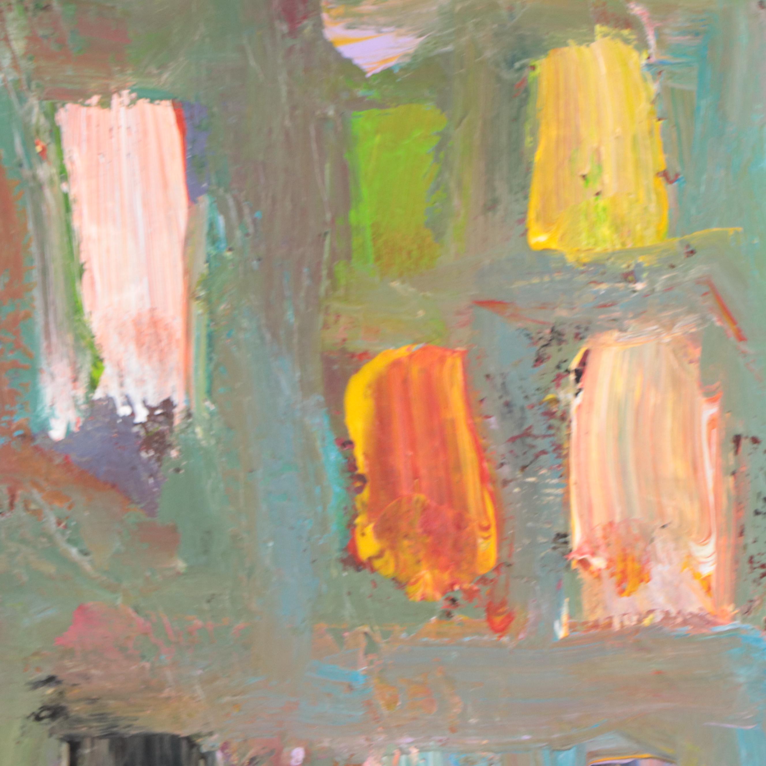 Leif Janek Abstract Acrylic Painting, 21st Century