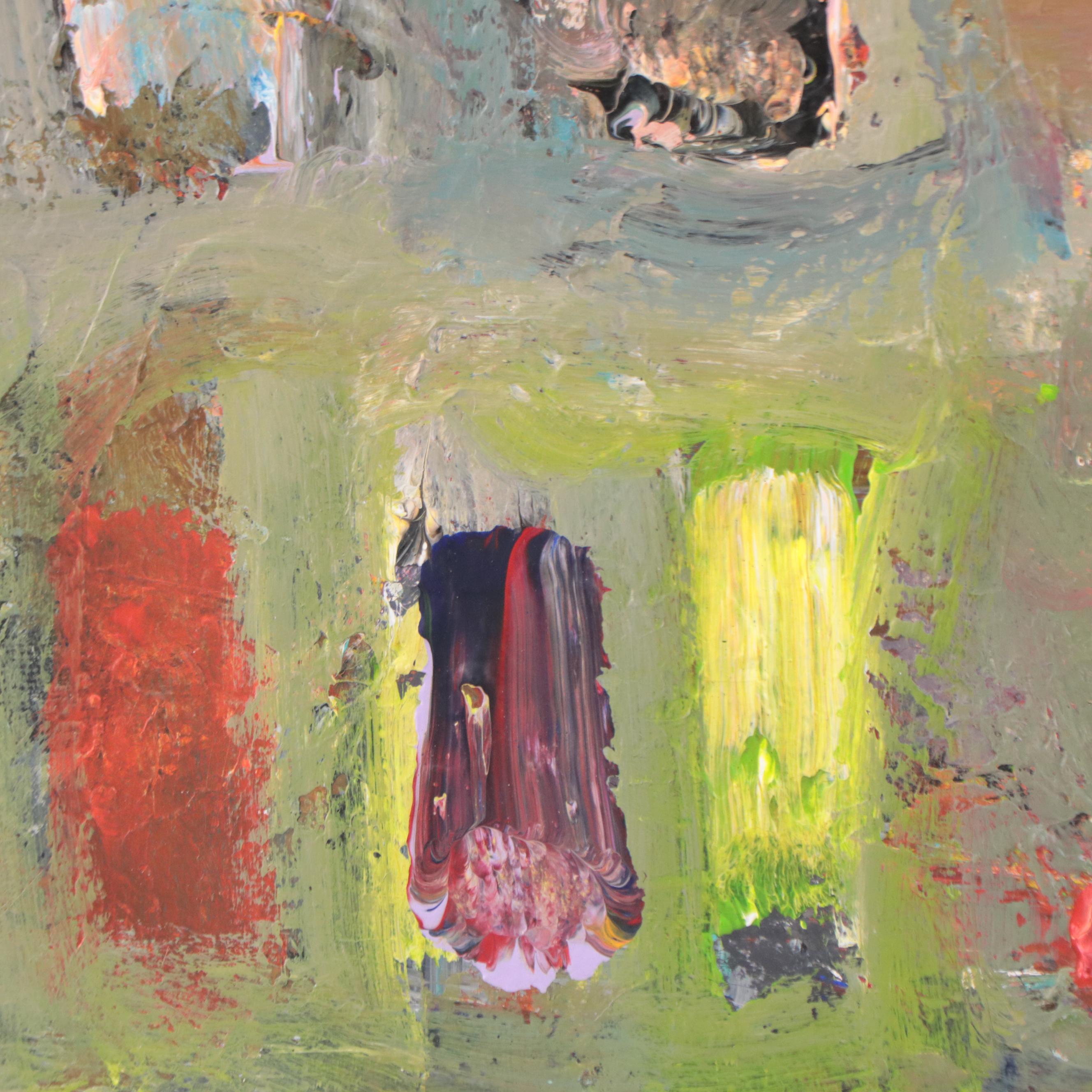 Leif Janek Abstract Acrylic Painting, 21st Century