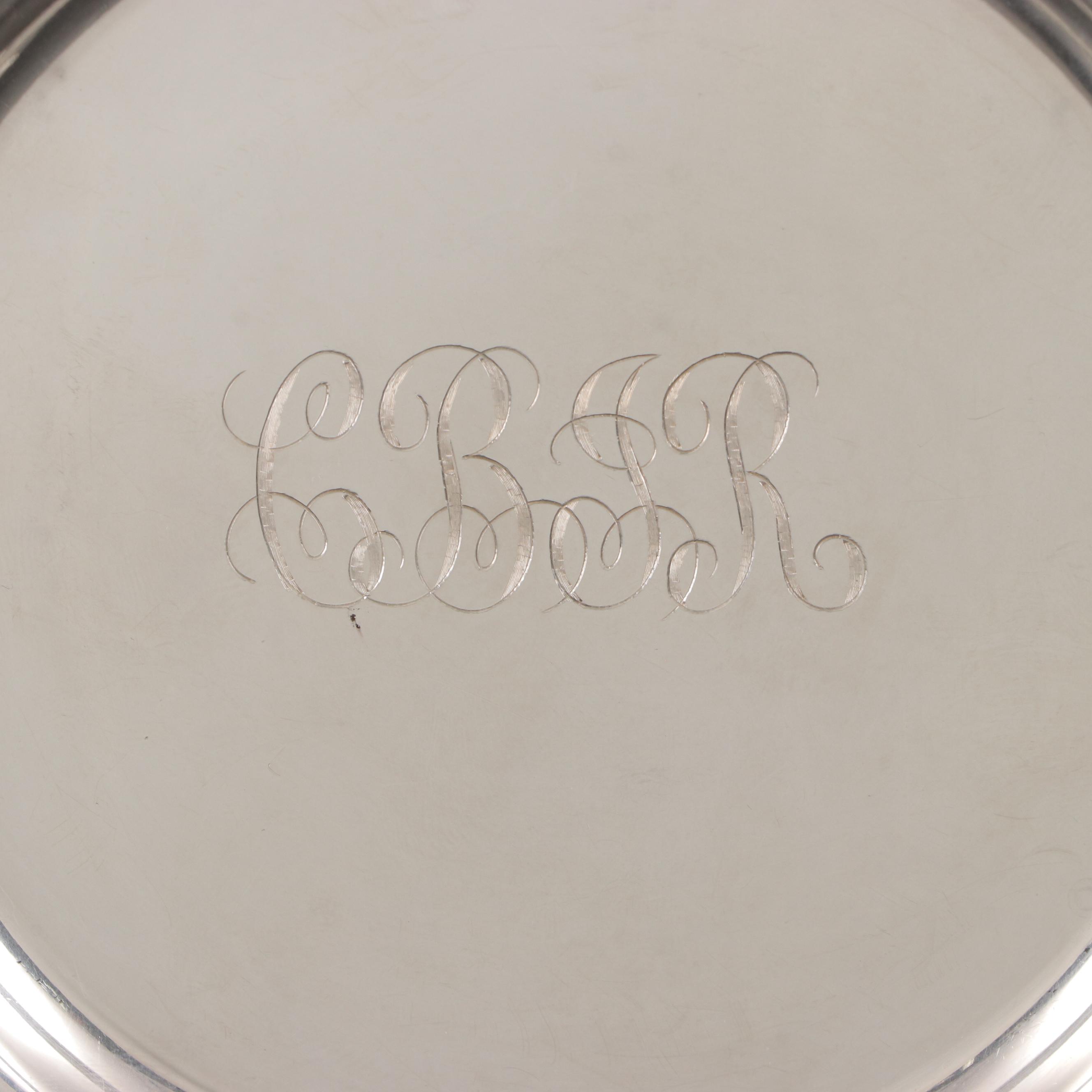 American Sterling Silver Bread and Butter Plates, 20th Century