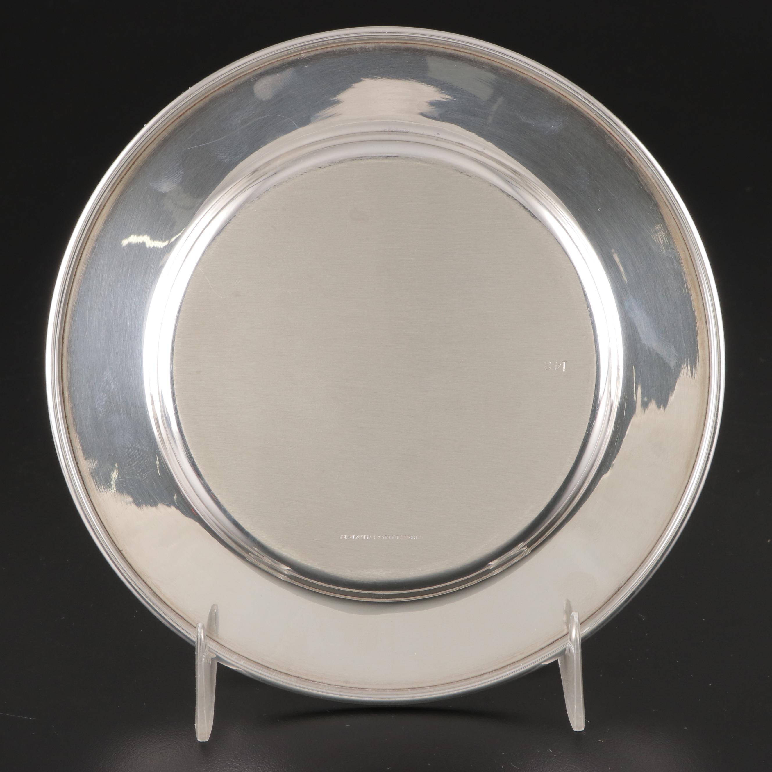American Sterling Silver Bread and Butter Plates, 20th Century