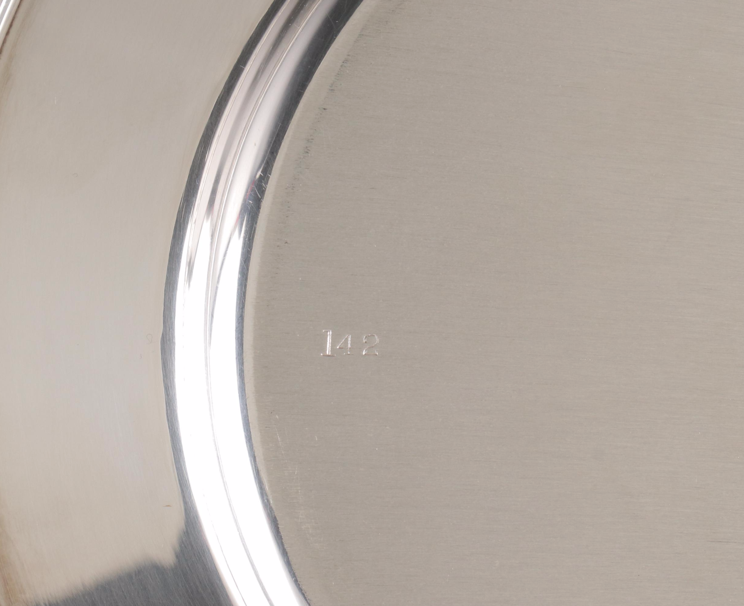 American Sterling Silver Bread and Butter Plates, 20th Century