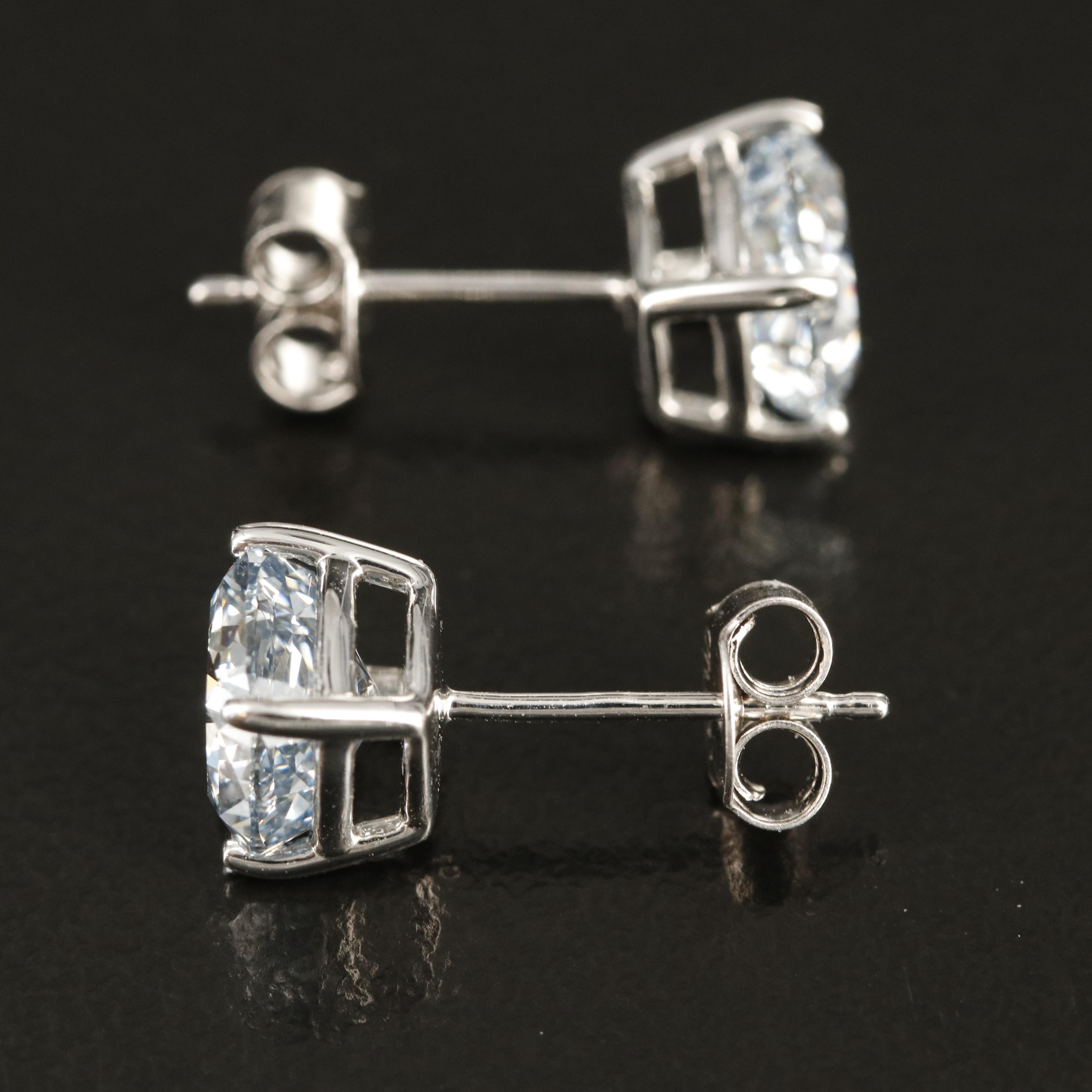 14K 3.00 CTW Lab Grown Diamond Stud Earrings