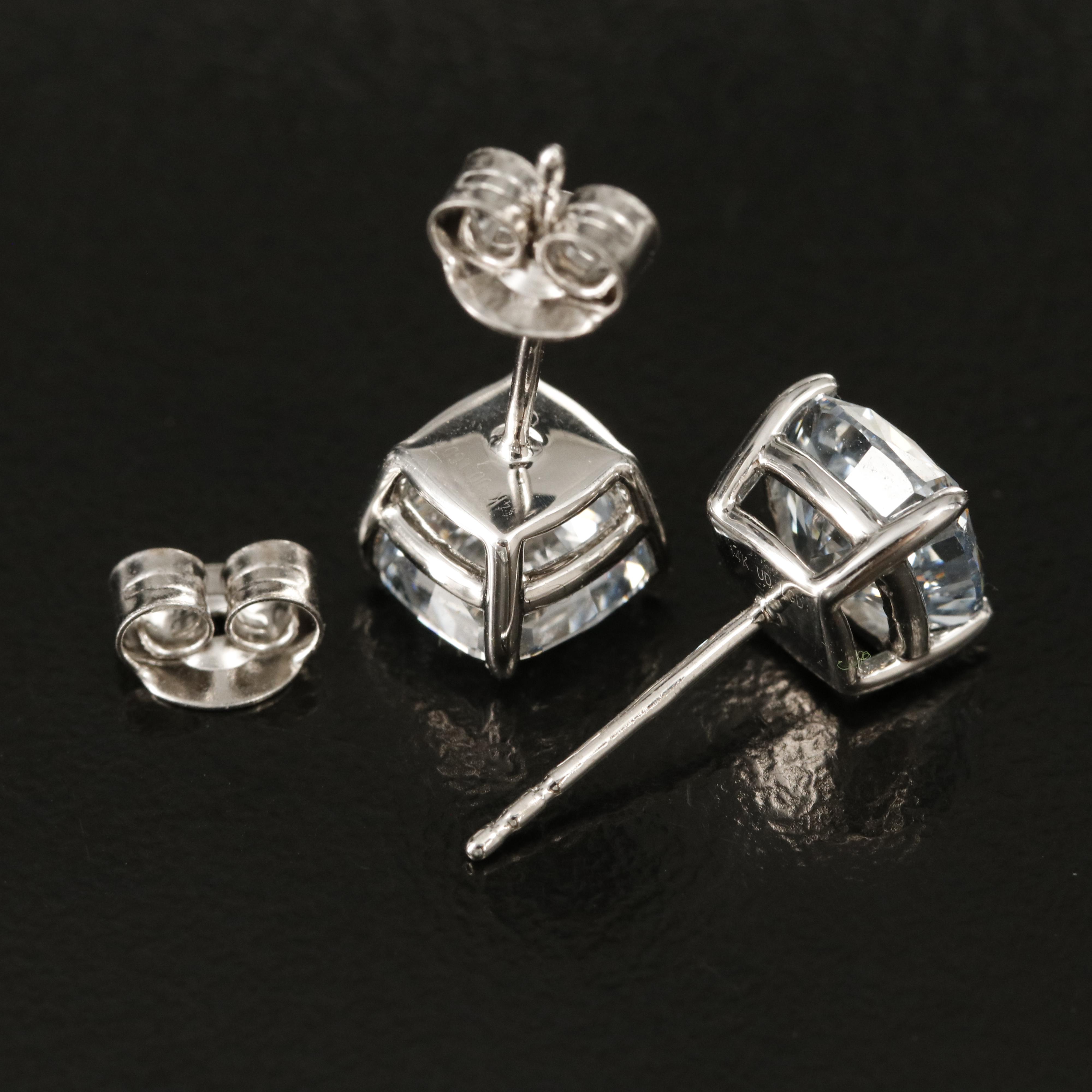 14K 3.00 CTW Lab Grown Diamond Stud Earrings