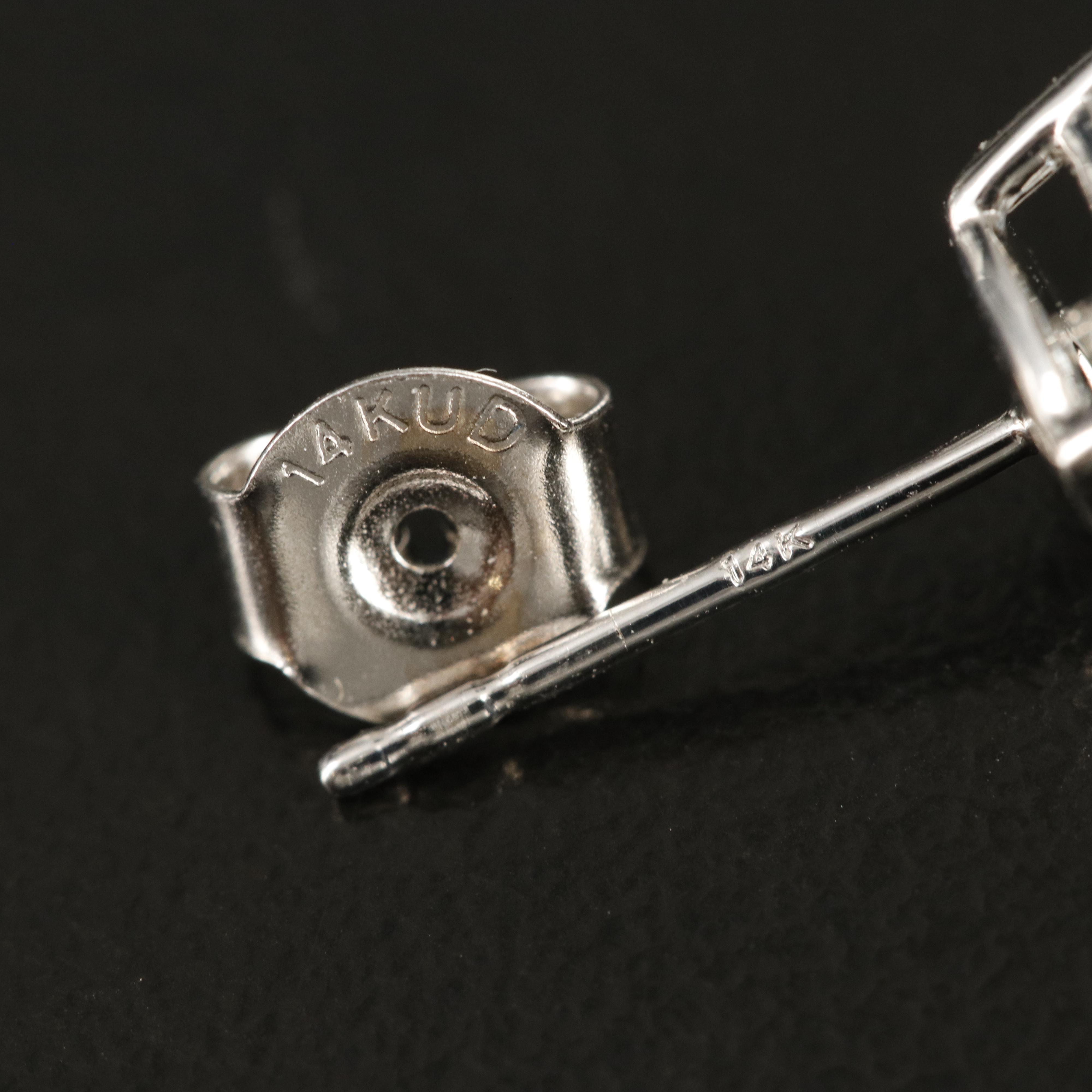 14K 3.00 CTW Lab Grown Diamond Stud Earrings