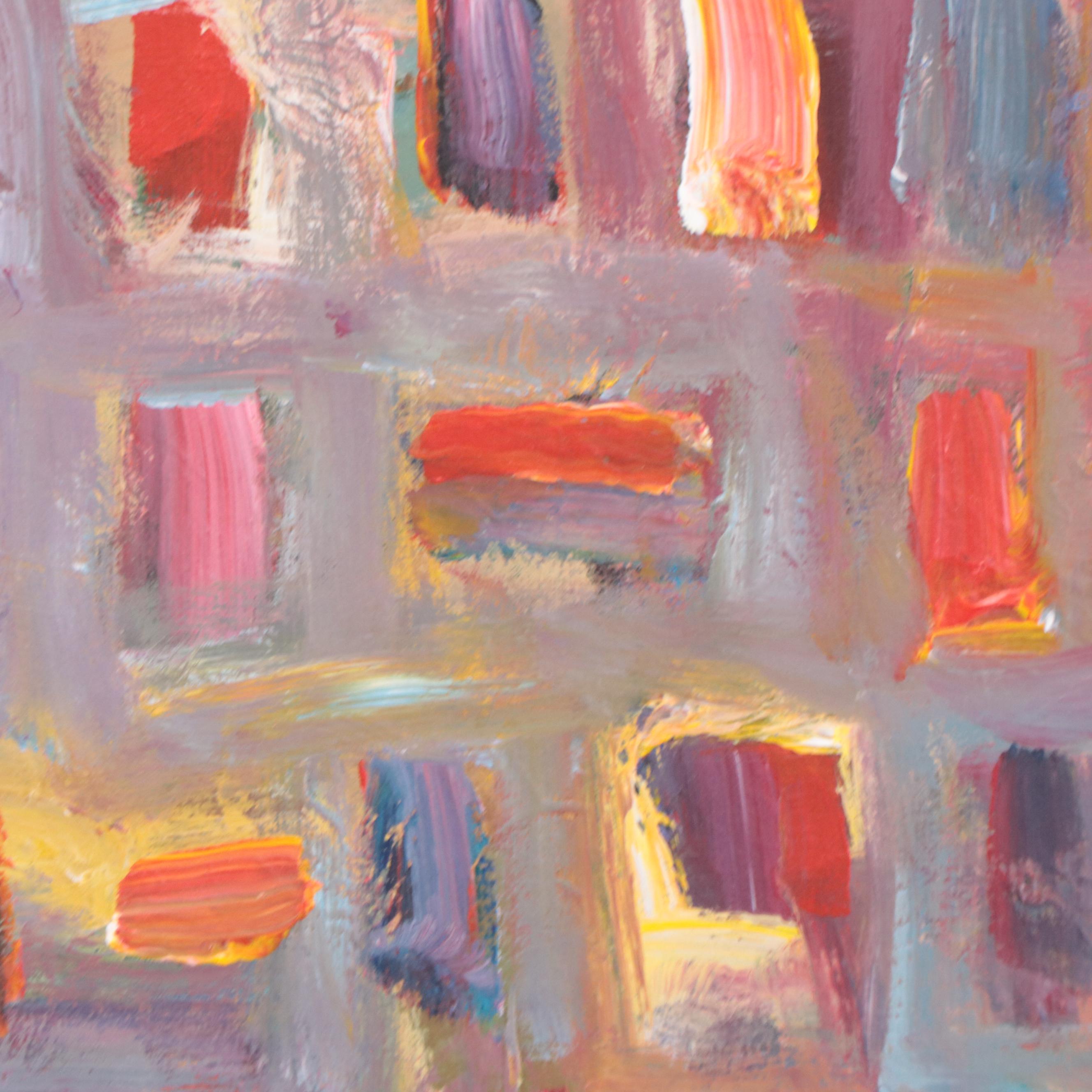 Leif Janek Abstract Acrylic Painting, 21st Century